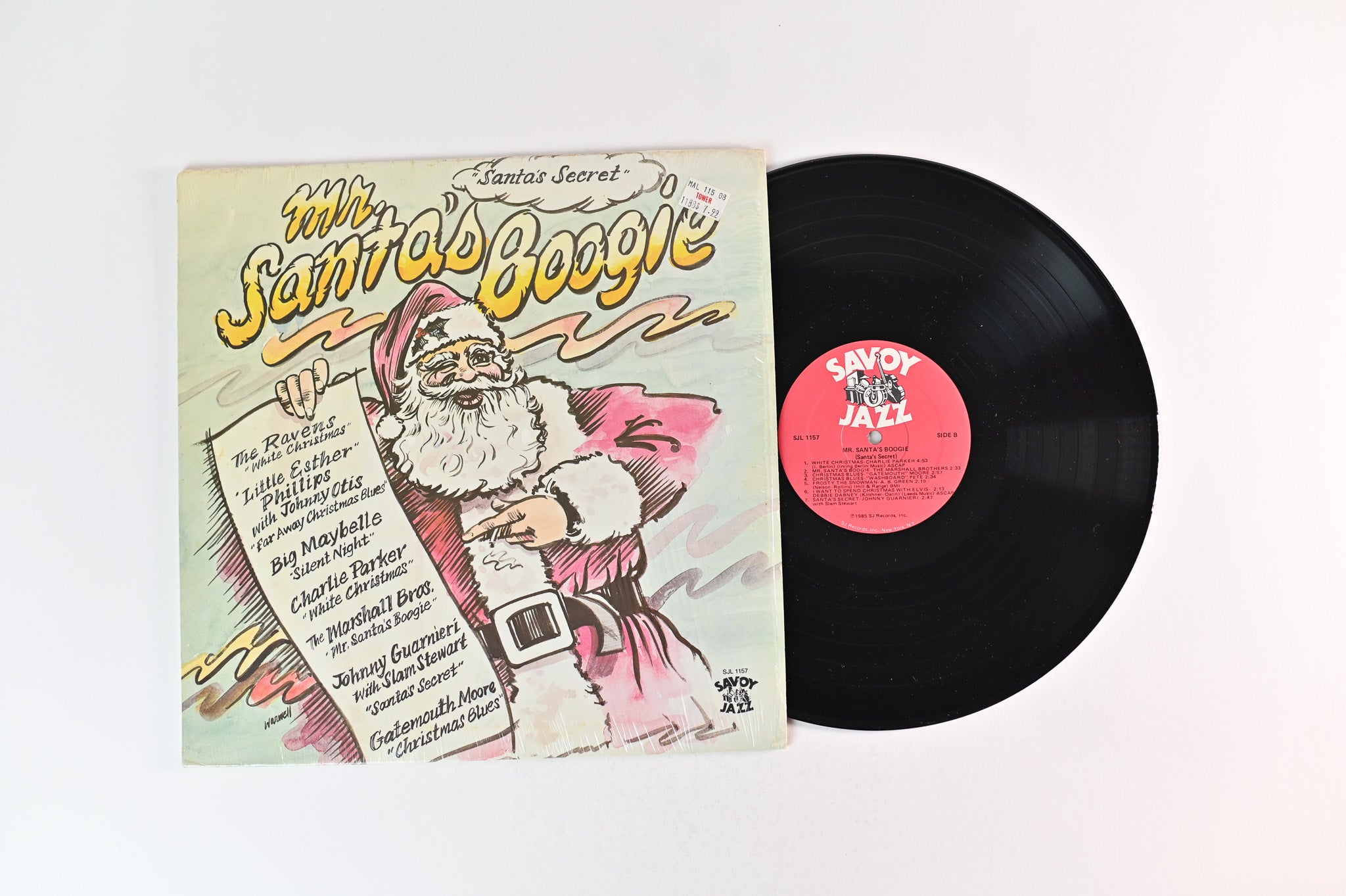 Various - Mr. Santa's Boogie (Santa's Secret) on Savoy Jazz