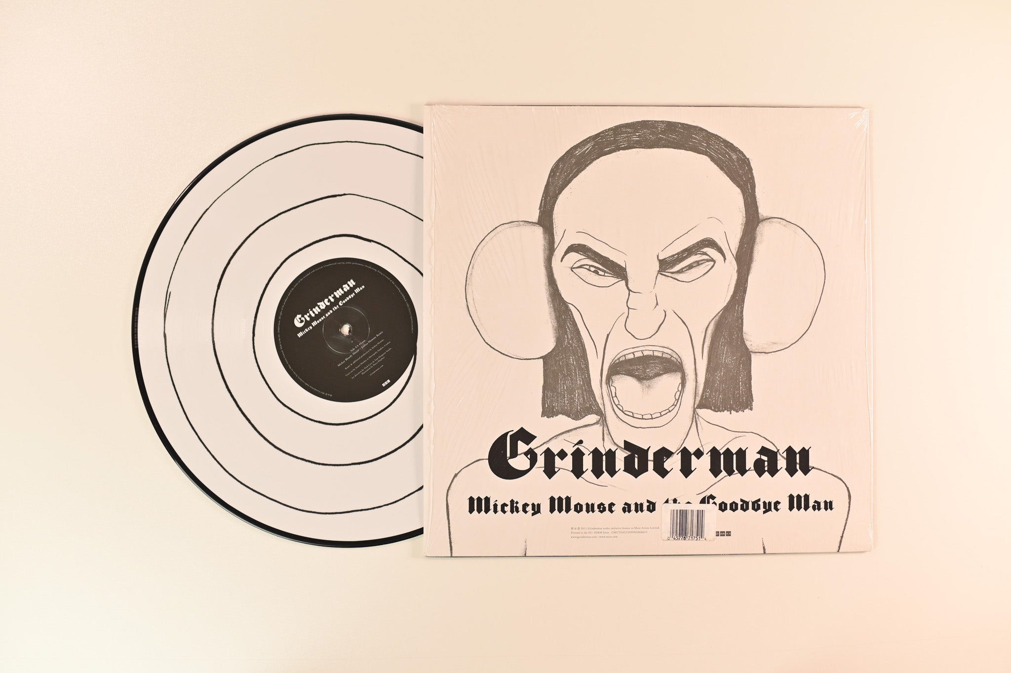 Grinderman - Mickey Mouse And The Goodbye Man on Mute - Picture Disc 12" Single