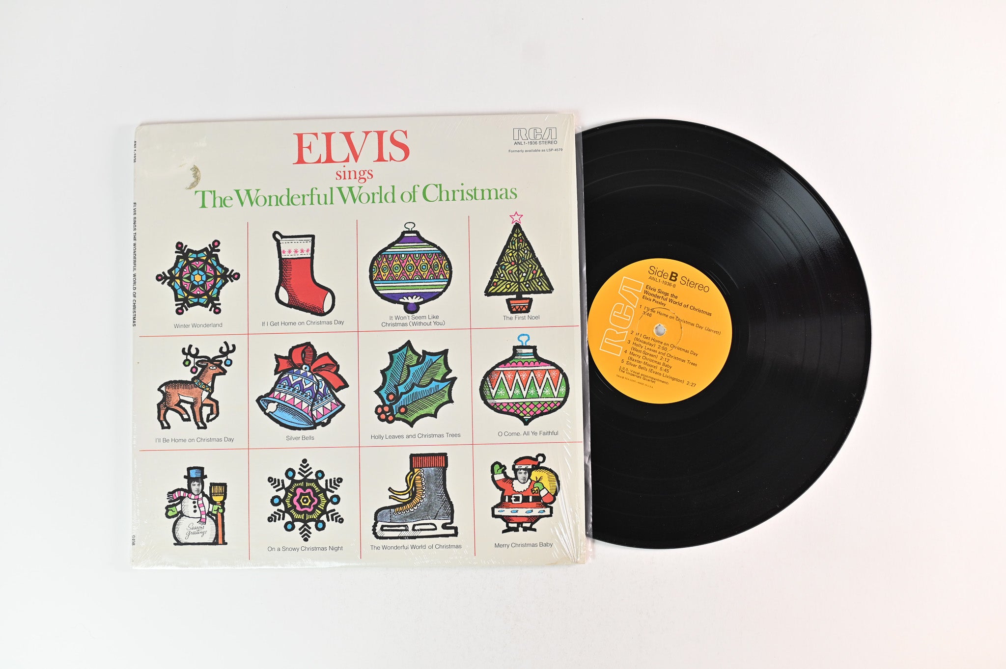 Elvis Presley - Elvis Sings The Wonderful World Of Christmas on RCA