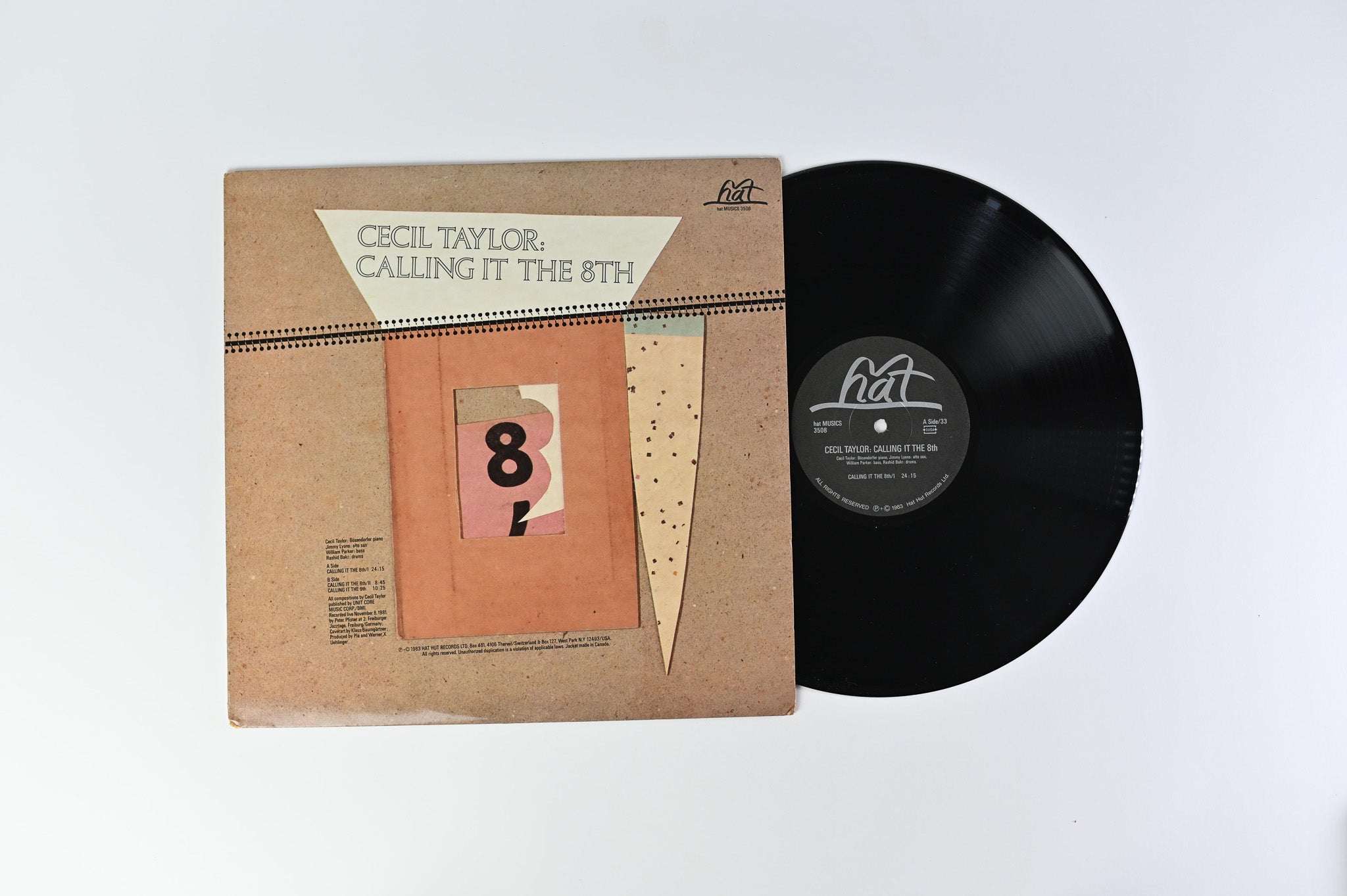 Cecil Taylor - Calling It The 8th on hat MUSICS