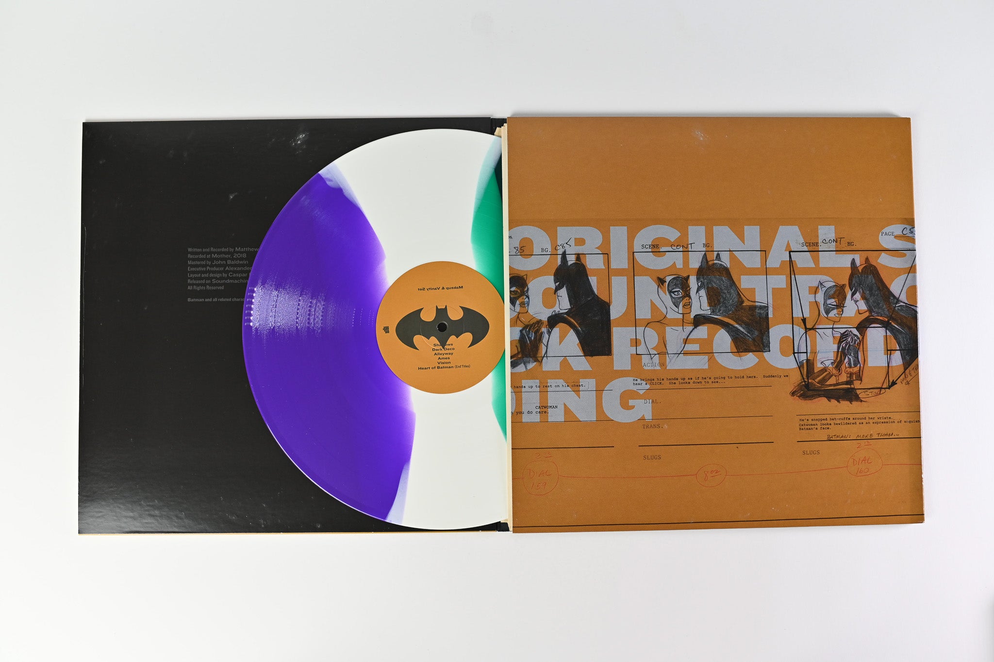 Makeup And Vanity Set - Heart Of Batman Ltd RSD Tri-Color Vinyl