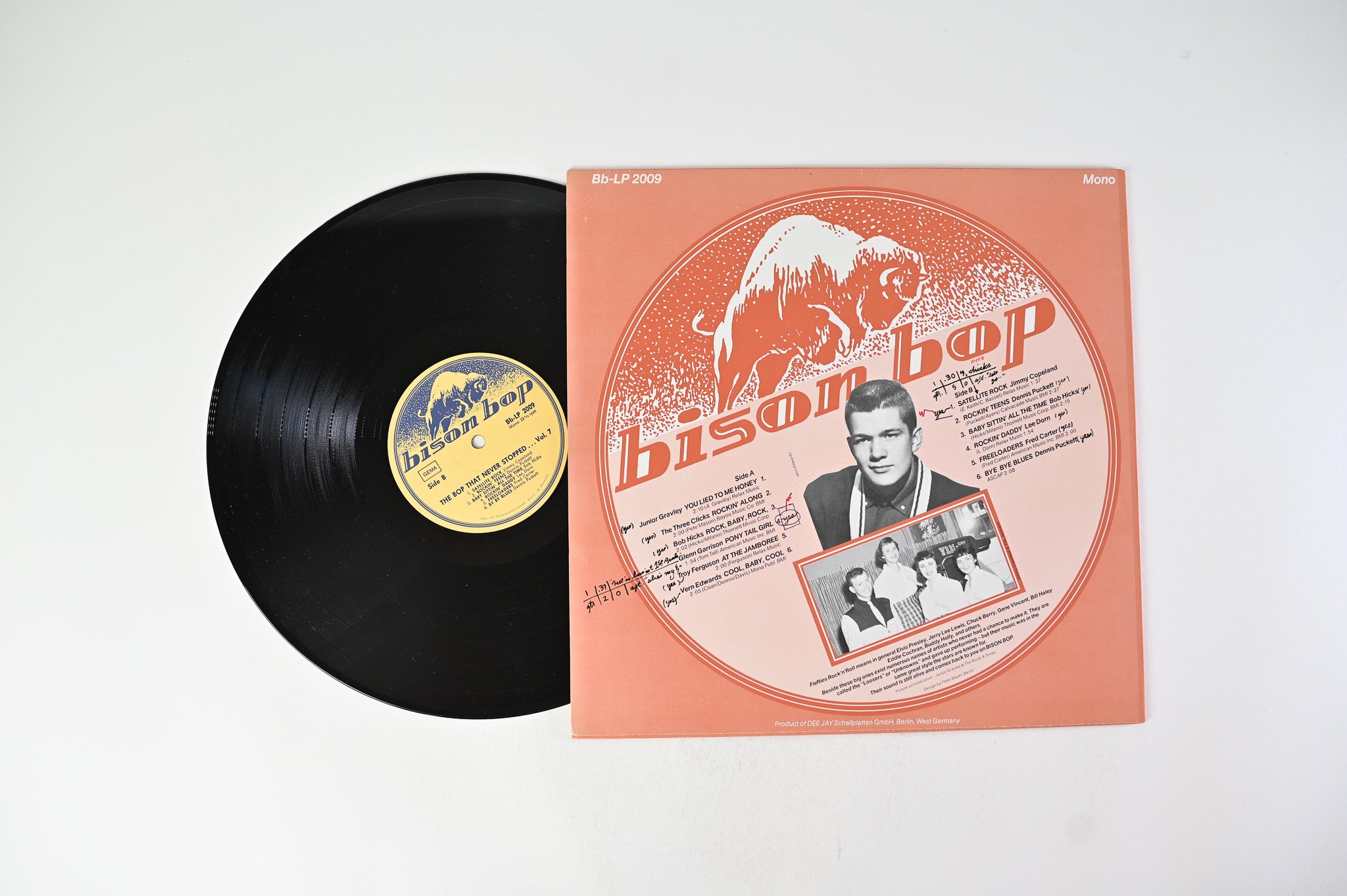 Various - Bison Bop: The Bop That Never Stopped - For A Real Rockin' Cat Volume 7 on Bison Bop