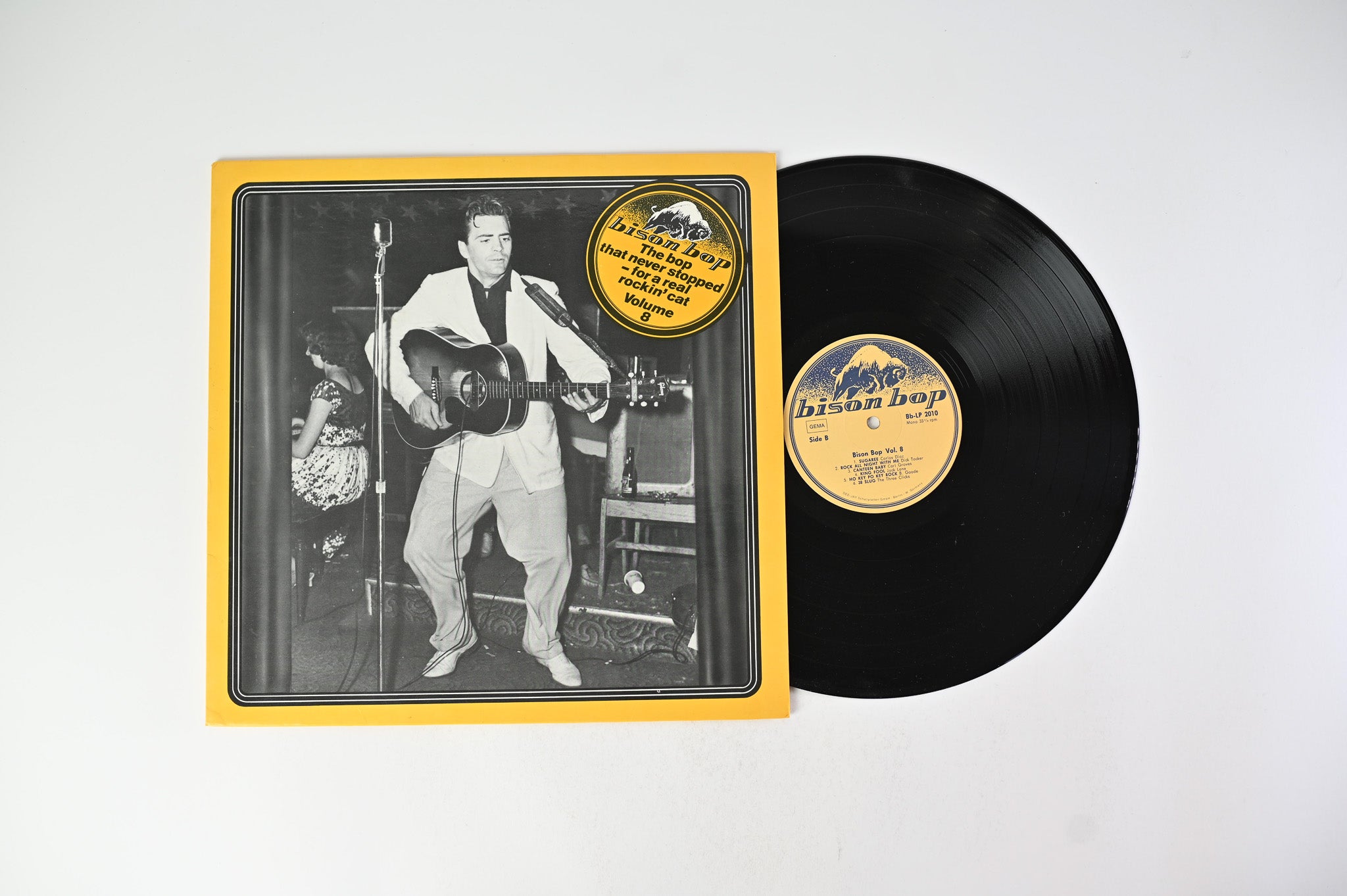 Various - Bison Bop: The Bop That Never Stopped - For A Real Rockin' Cat Volume 8. on Bison Bop
