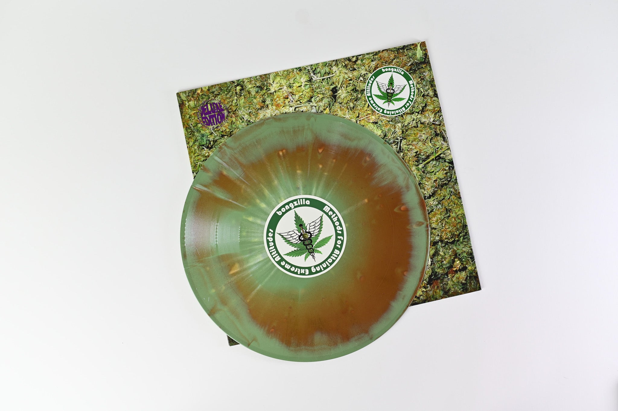 Bongzilla - Methods For Attaining Extreme Altitudes on Hydro-Phonic Ltd Splatter Reissue