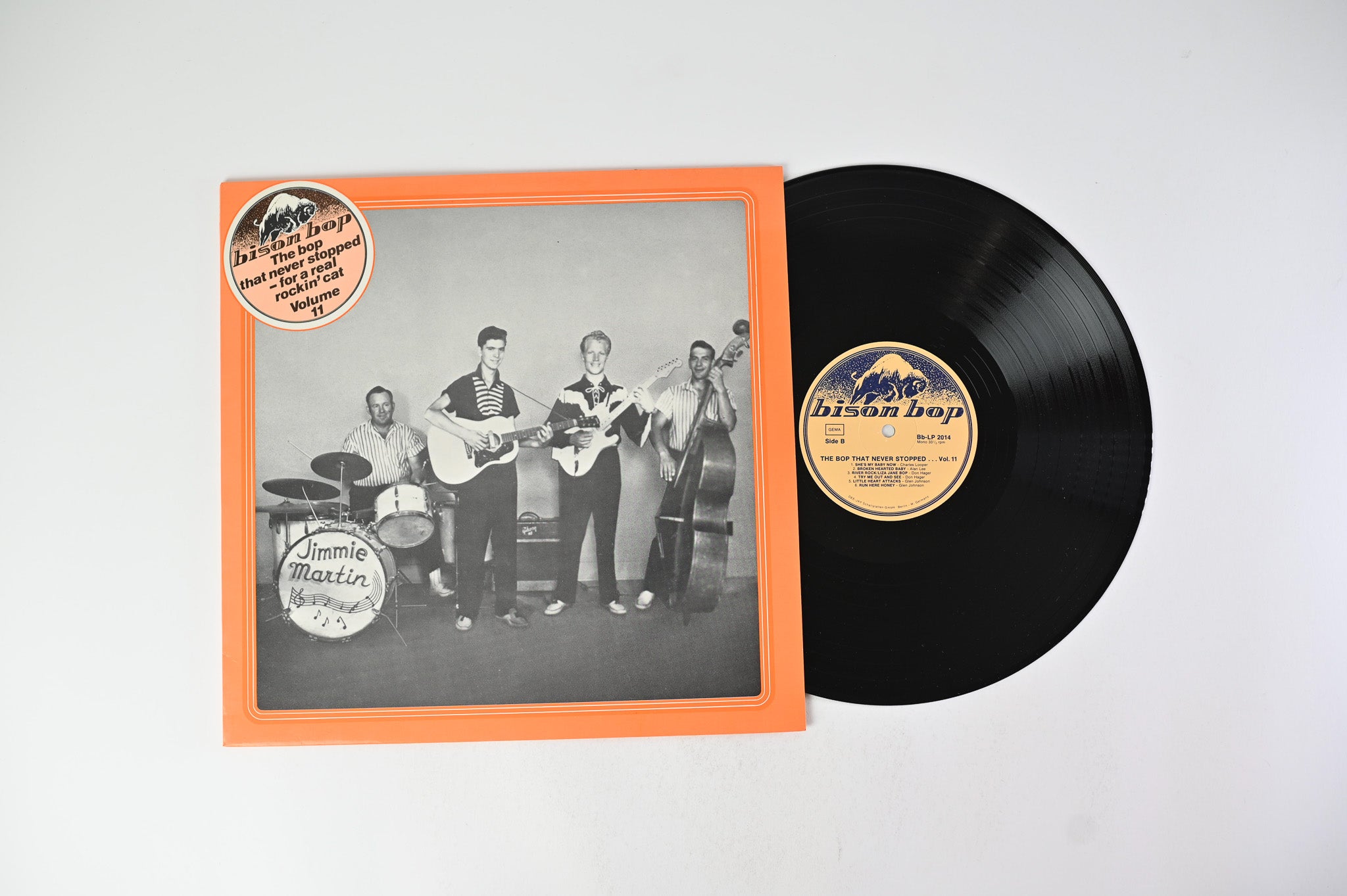 Various - Bison Bop: The Bop That Never Stopped - For A Real Rockin' Cat Volume 11 on Bison Bop