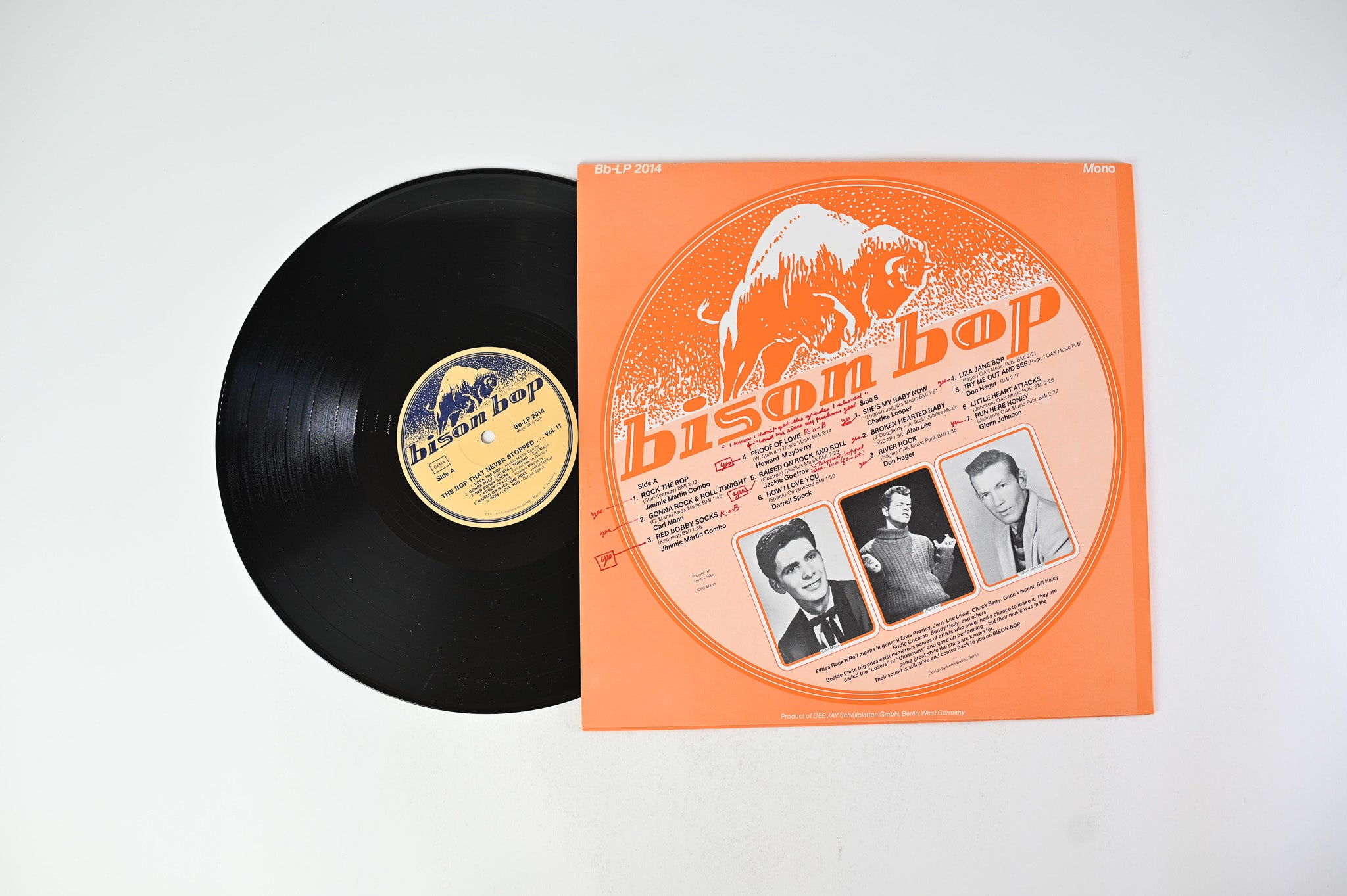 Various - Bison Bop: The Bop That Never Stopped - For A Real Rockin' Cat Volume 11 on Bison Bop