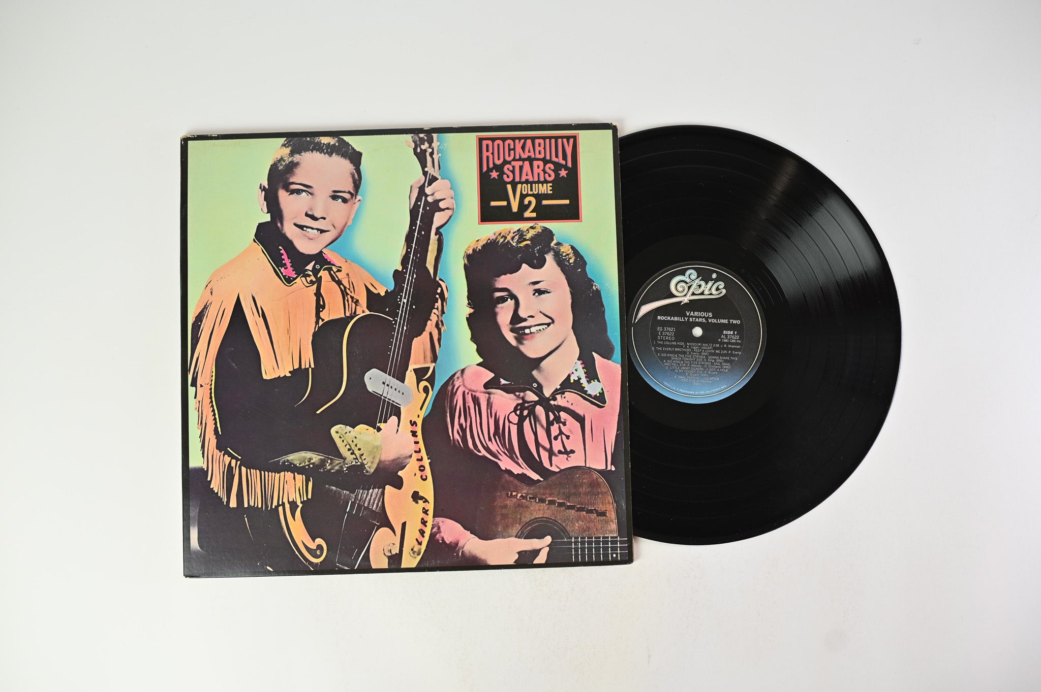 Various - Rockabilly Stars Vol. 2 on Epic