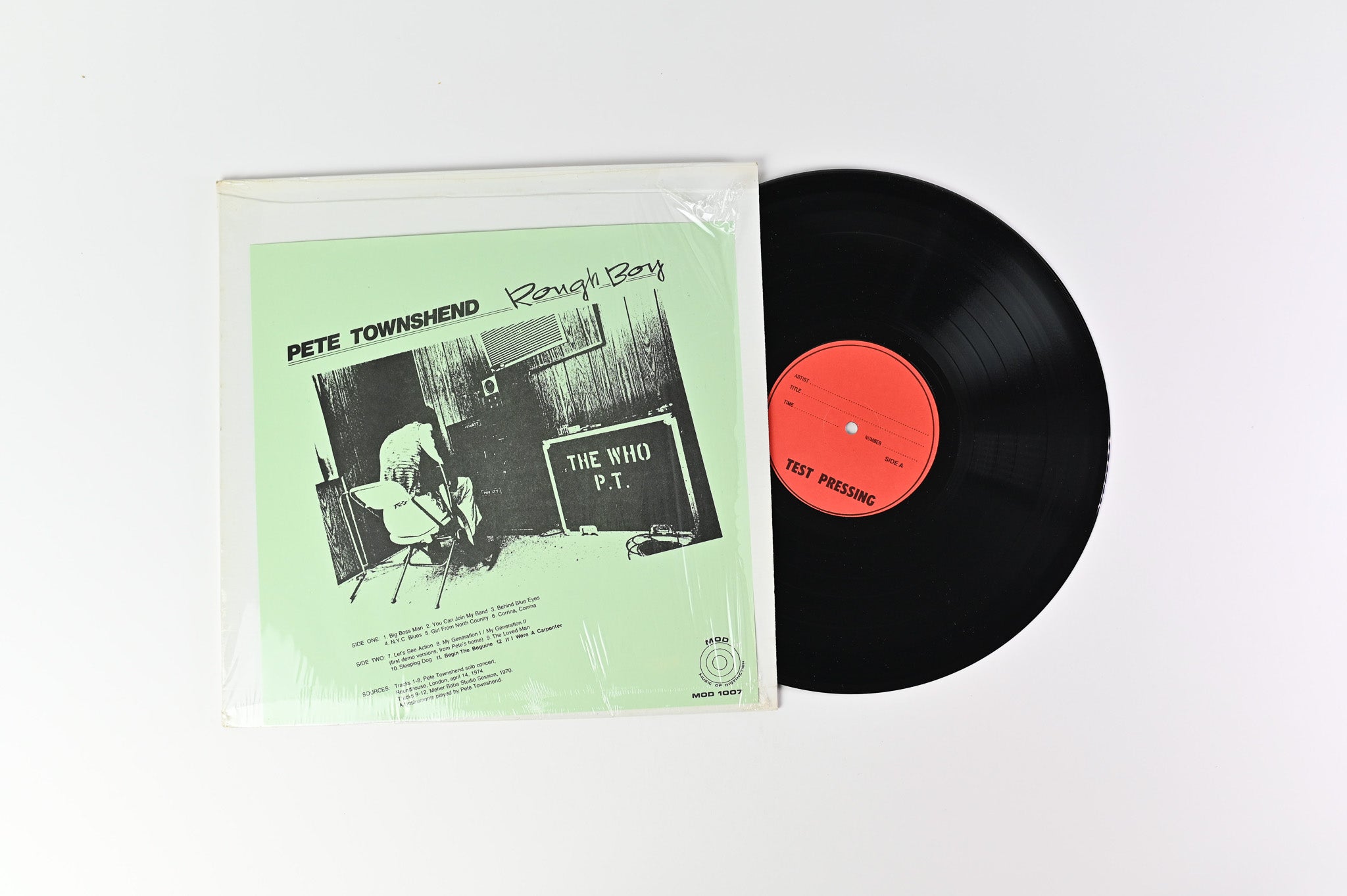 Pete Townshend - Rough Boy on Music Of Distinction Unofficial Release