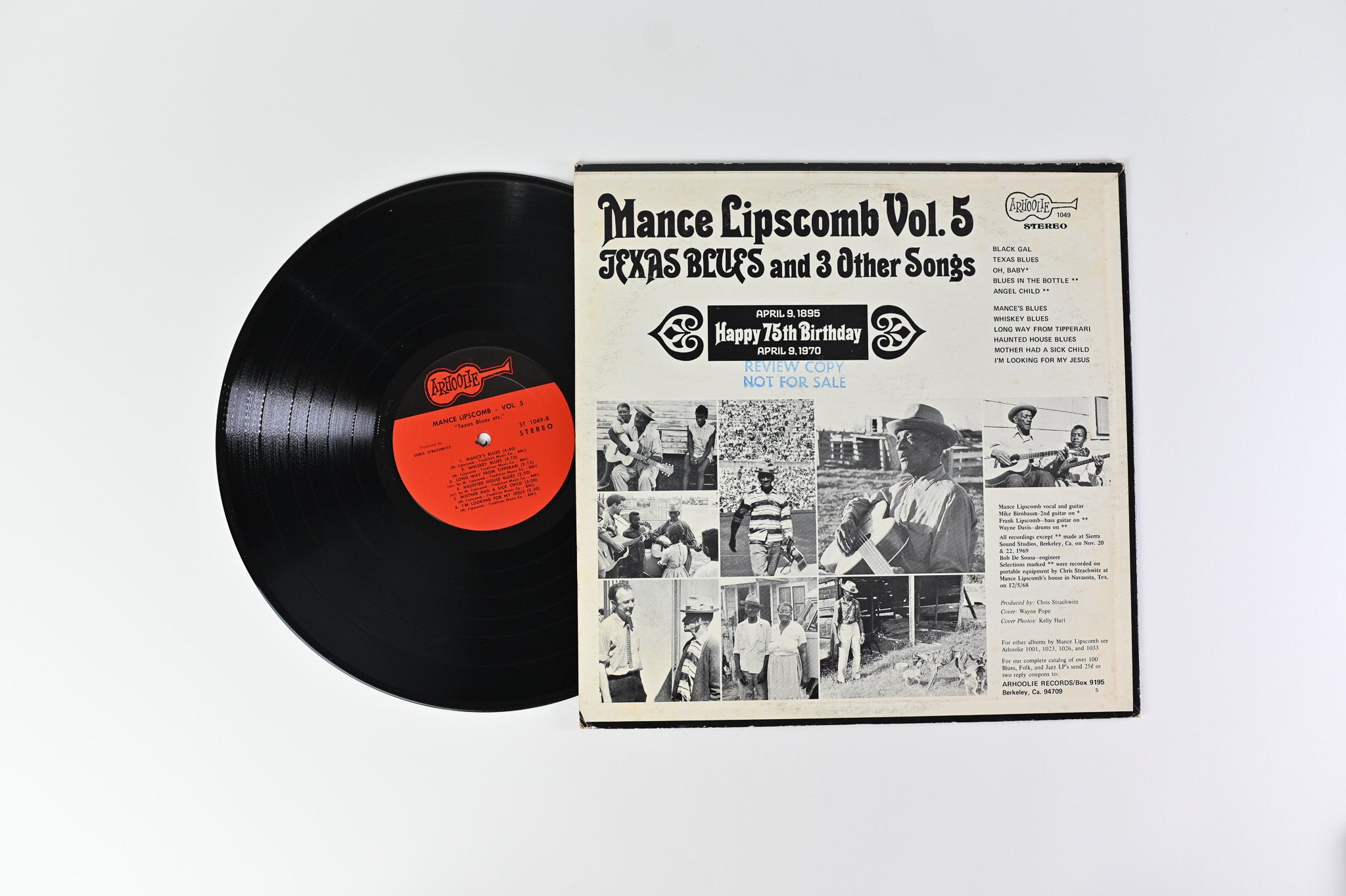 Mance Lipscomb - Mance Lipscomb Vol. 5 on Arhoolie