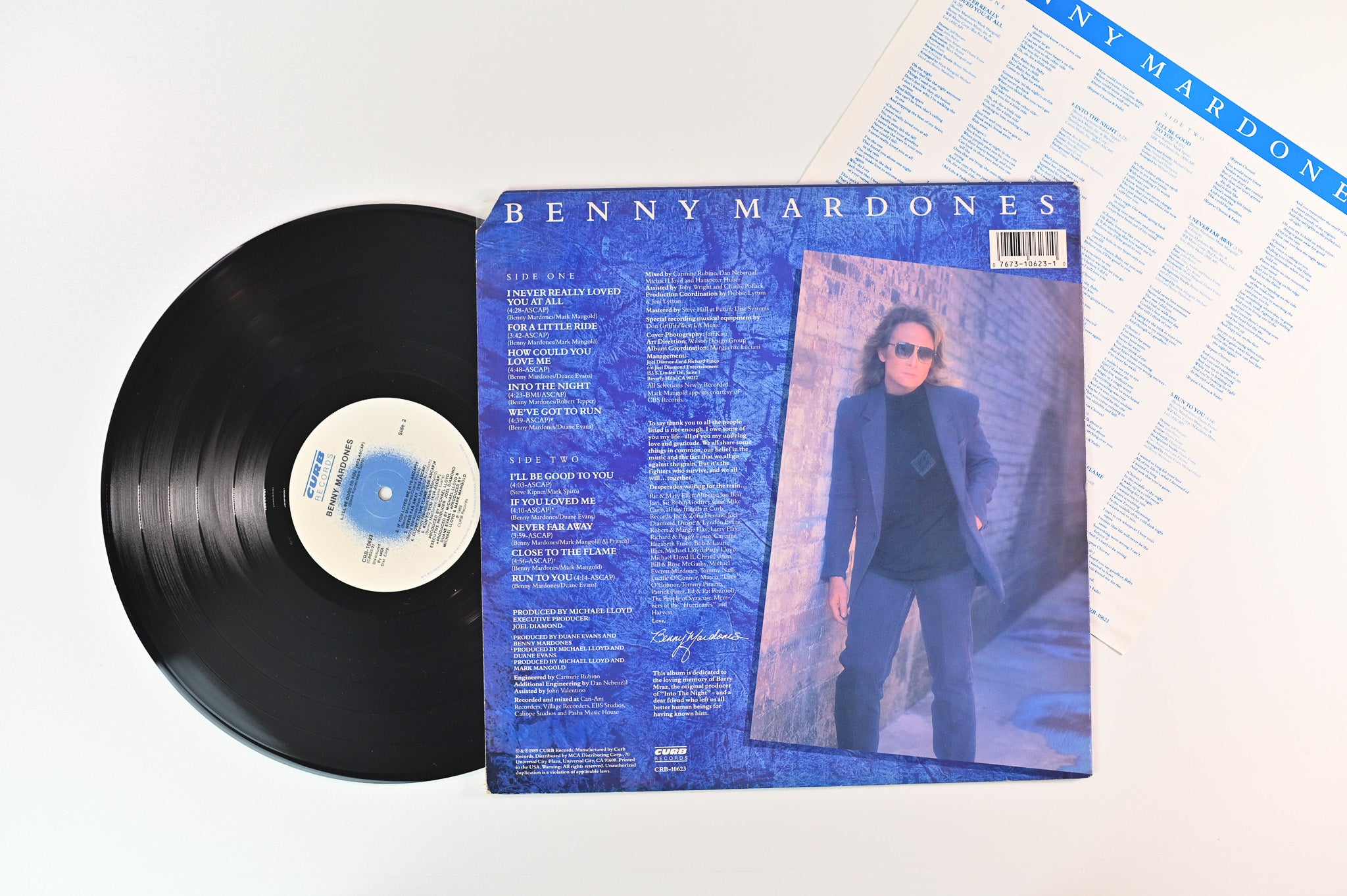 Benny Mardones - Benny Mardones on Curb Records