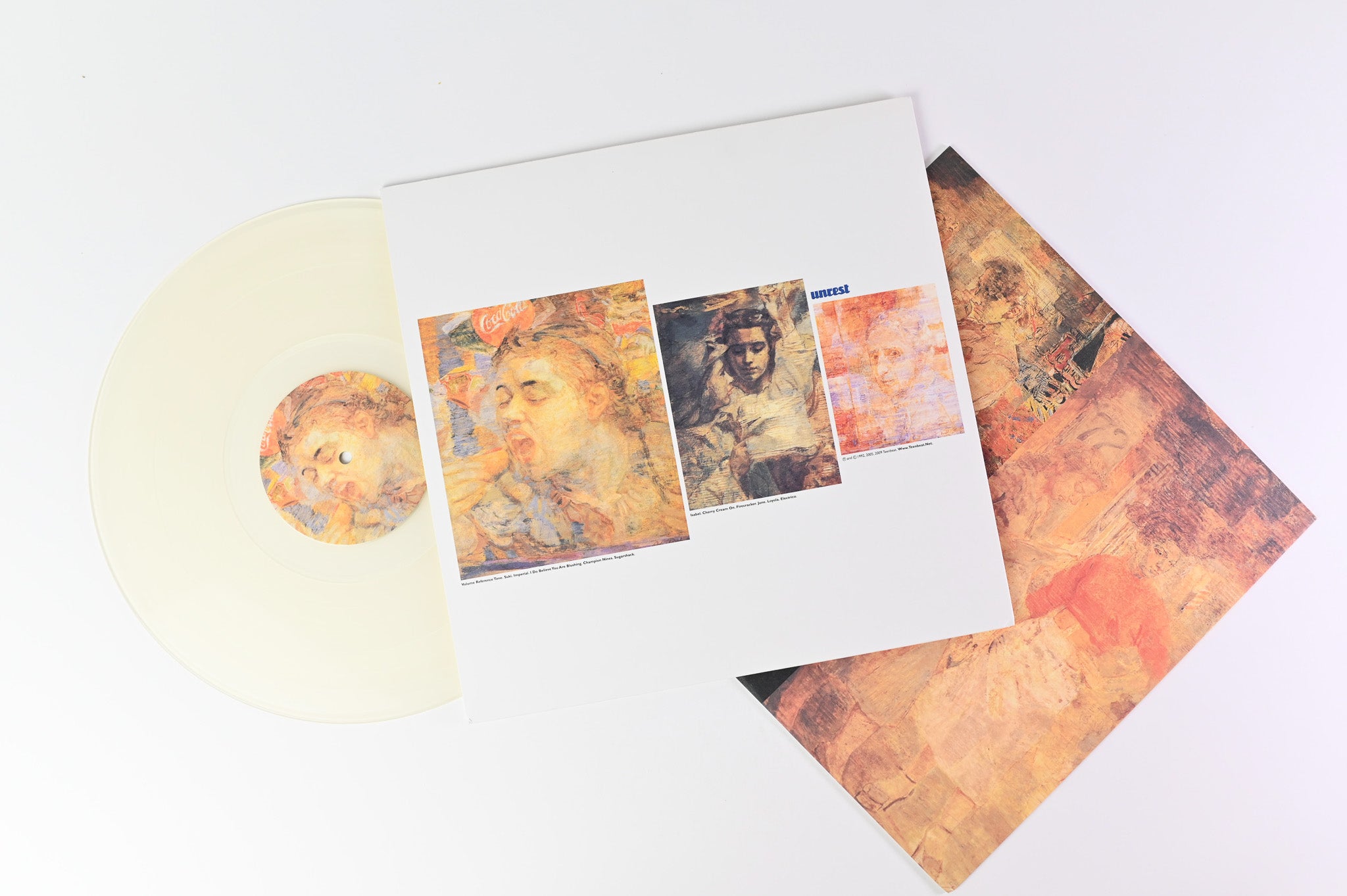 Unrest - Imperial F.F.R.R. on Teenbeat Clear Vinyl