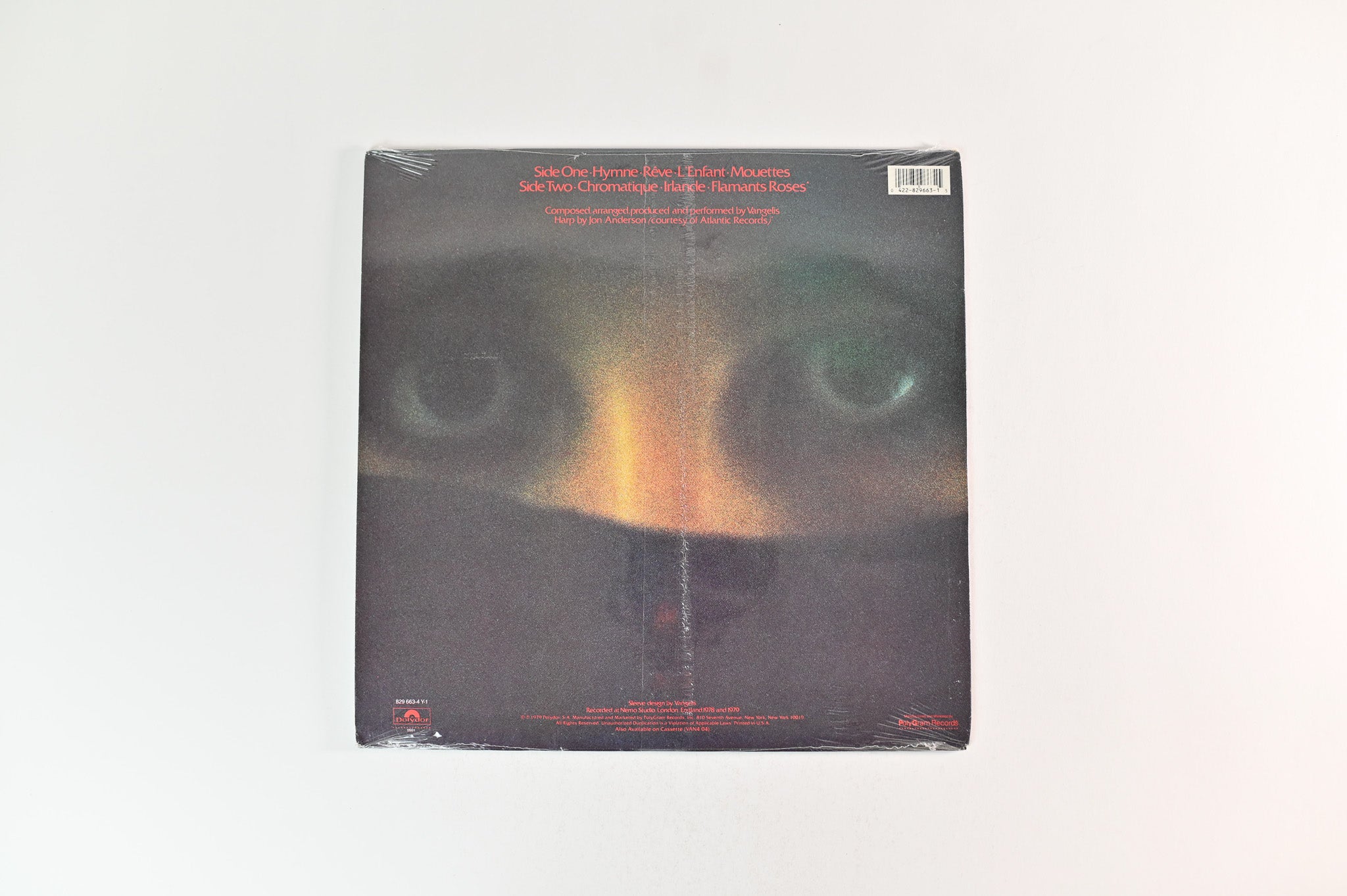 Vangelis - Opera Sauvage on Polydor Reissue Sealed