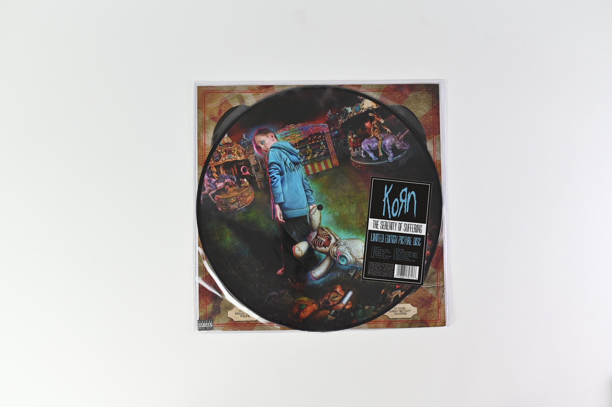 Korn - The Serenity Of Suffering on Roadrunner Ltd Picture Disc