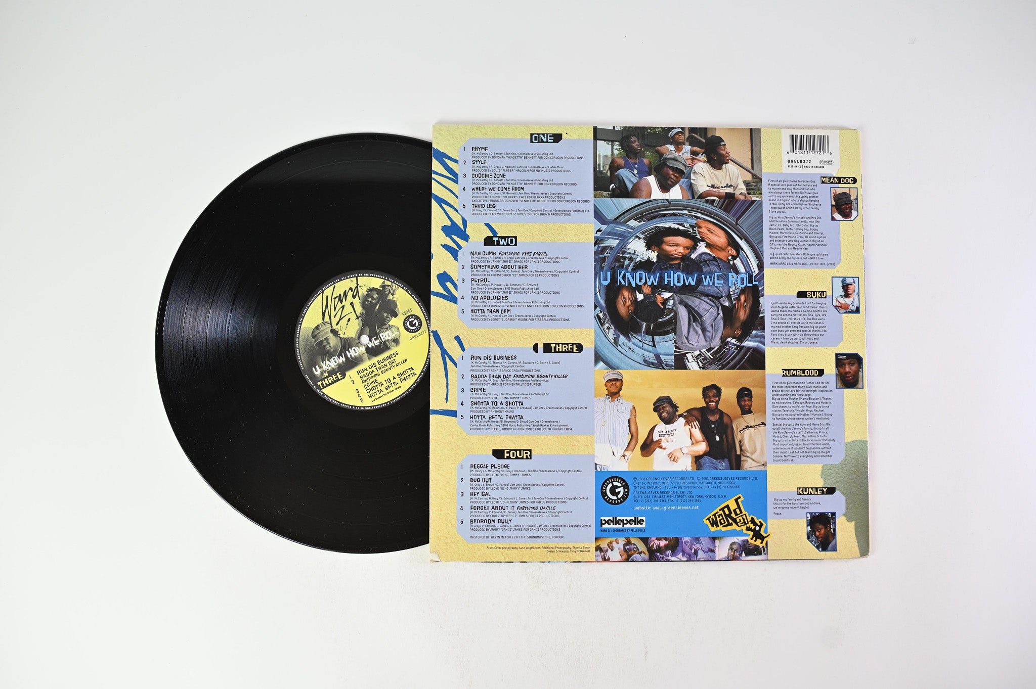 Ward 21 - U Know How We Roll on Greensleeves Records