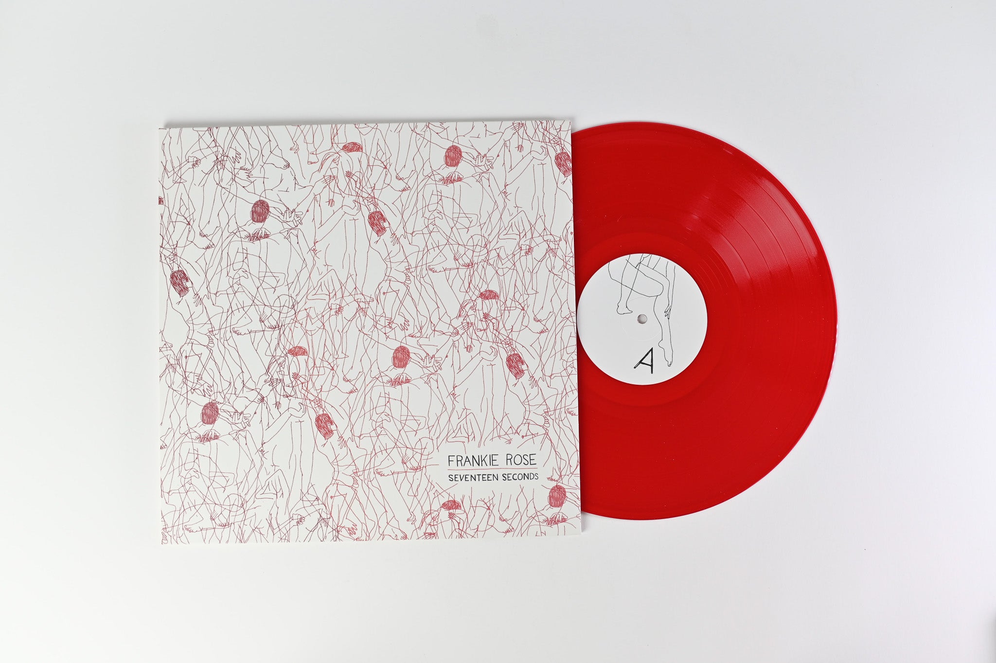 Frankie Rose - Seventeen Seconds on Turntable Kitchen Ltd Transparent Red