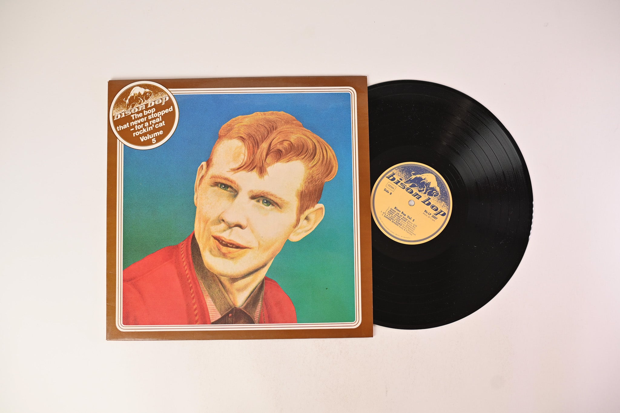 Various - Bison Bop: The Bop That Never Stopped - For A Real Rockin' Cat Volume 5 on Bison Bop