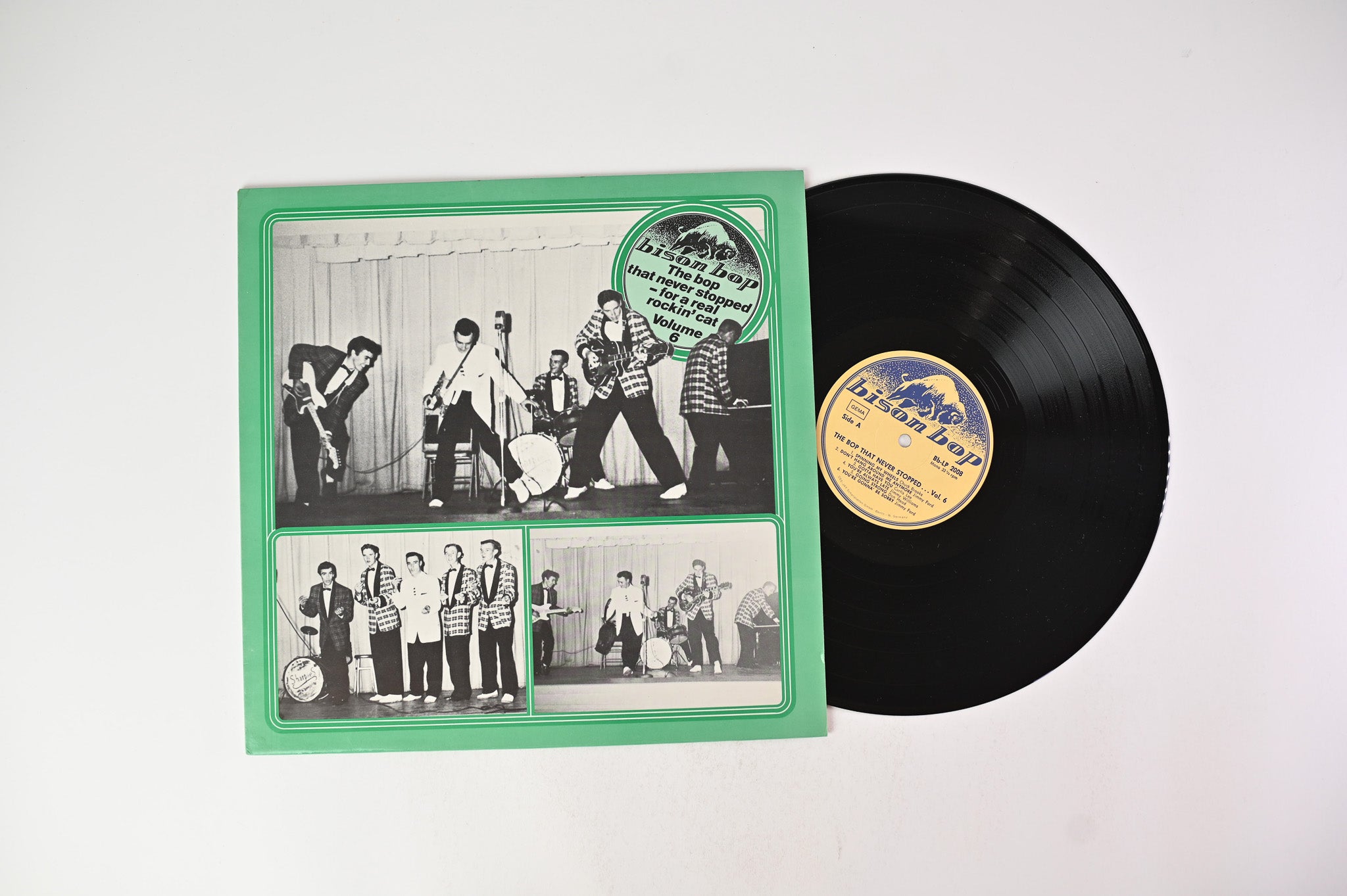 Various - Bison Bop: The Bop That Never Stopped - For A Real Rockin' Cat Volume 6 on Bison Bop