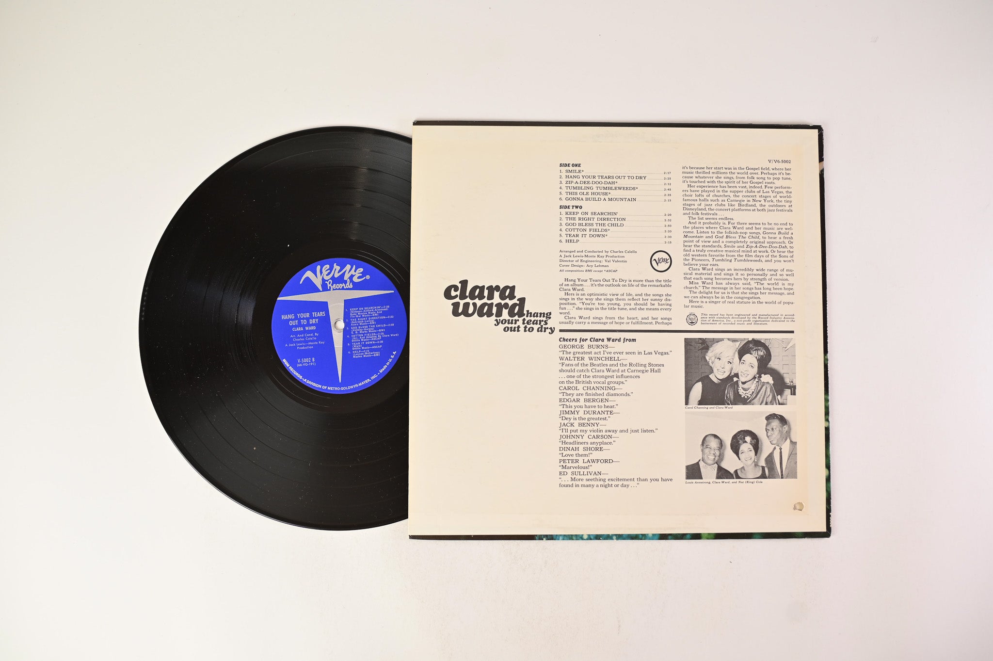 Clara Ward - Hang Your Tears Out To Dry on Verve Records