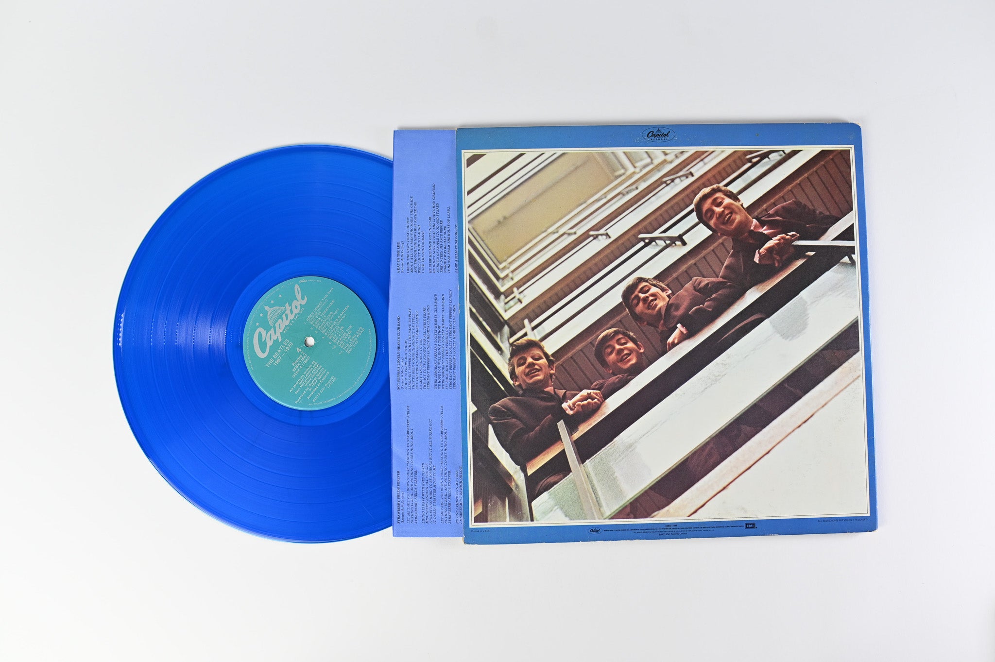 The Beatles - 1967-1970 on Capitol Blue Vinyl