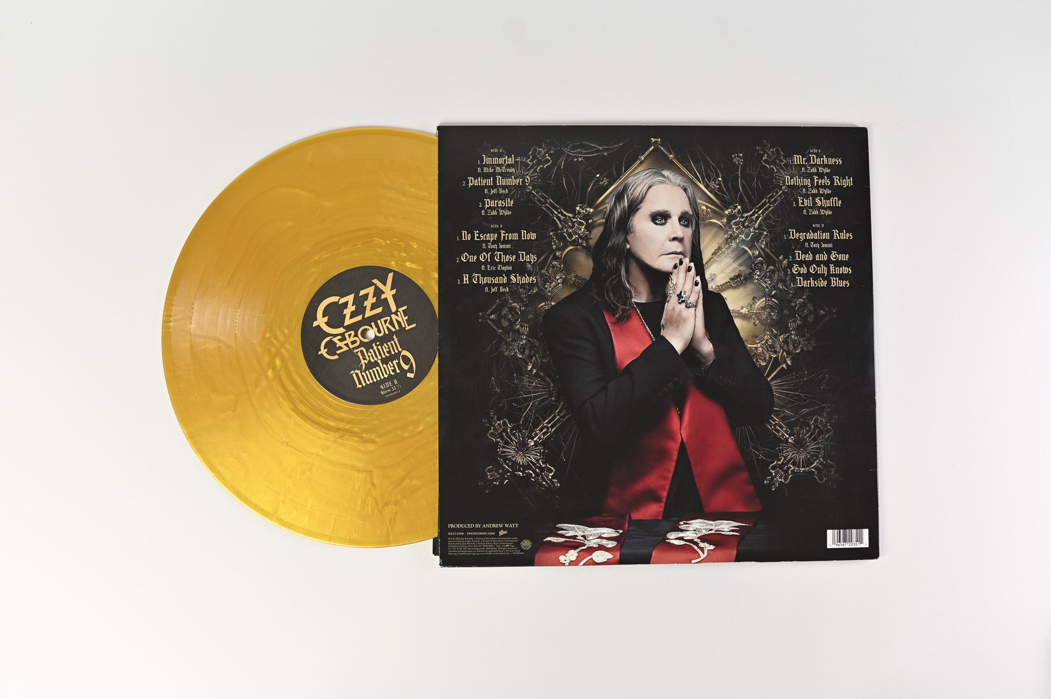 Ozzy Osbourne - Patient Number 9 on Epic Gold Metallic