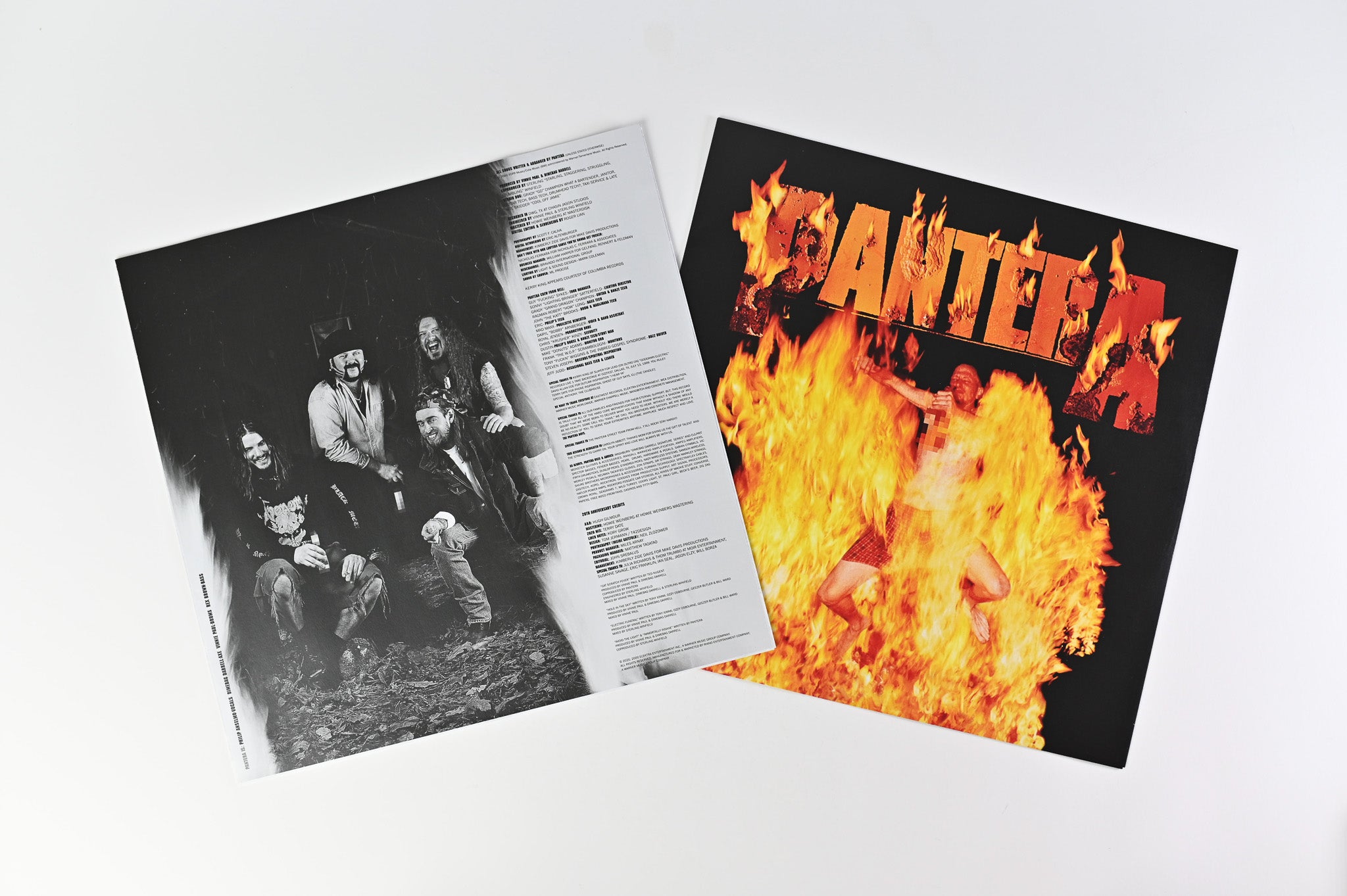 Pantera - Reinventing The Steel on Rhino Deluxe Ltd Silver Vinyl Reissue