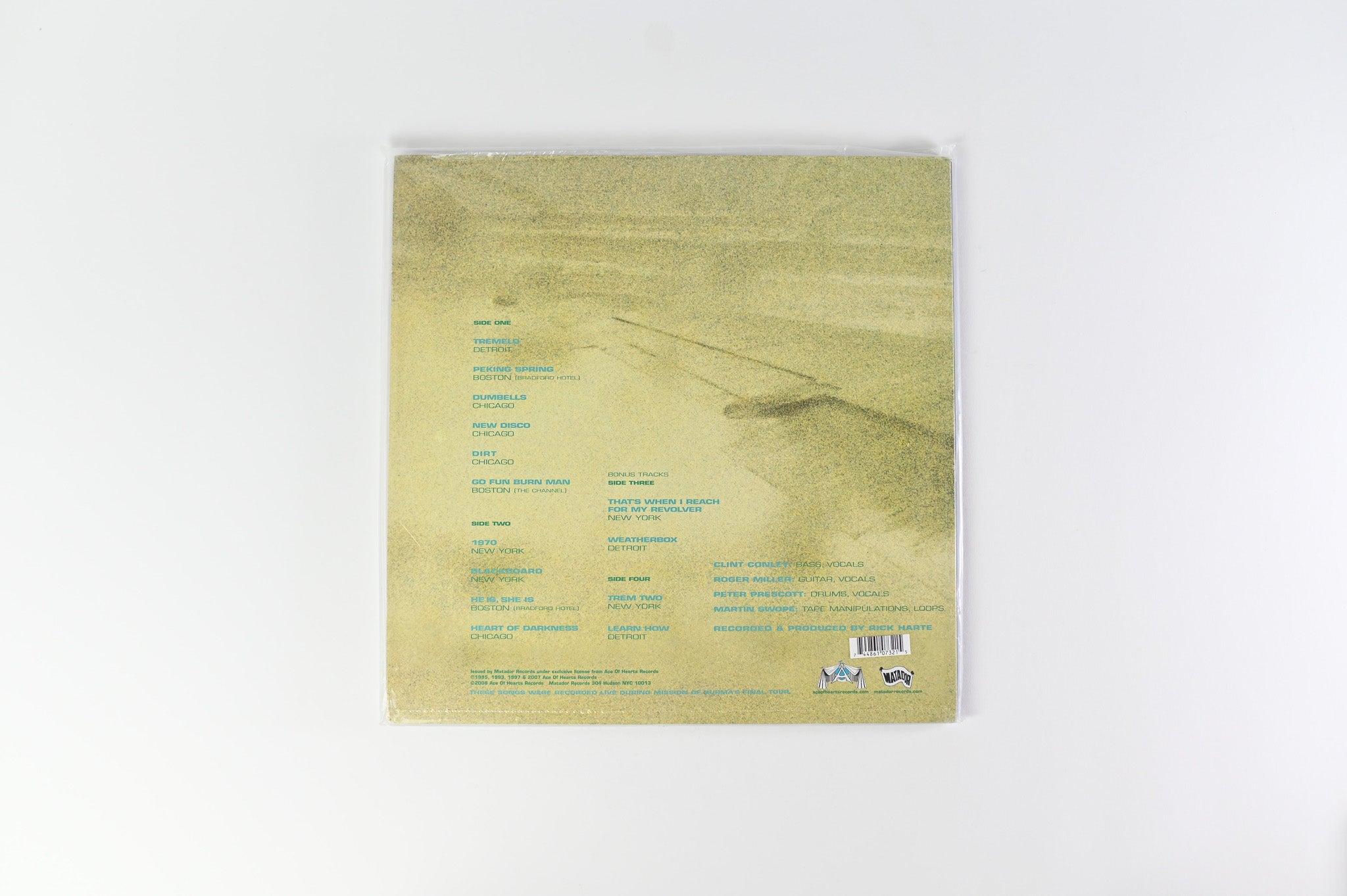Mission Of Burma - The Horrible Truth About Burma on Matador Remastered Reissue Sealed