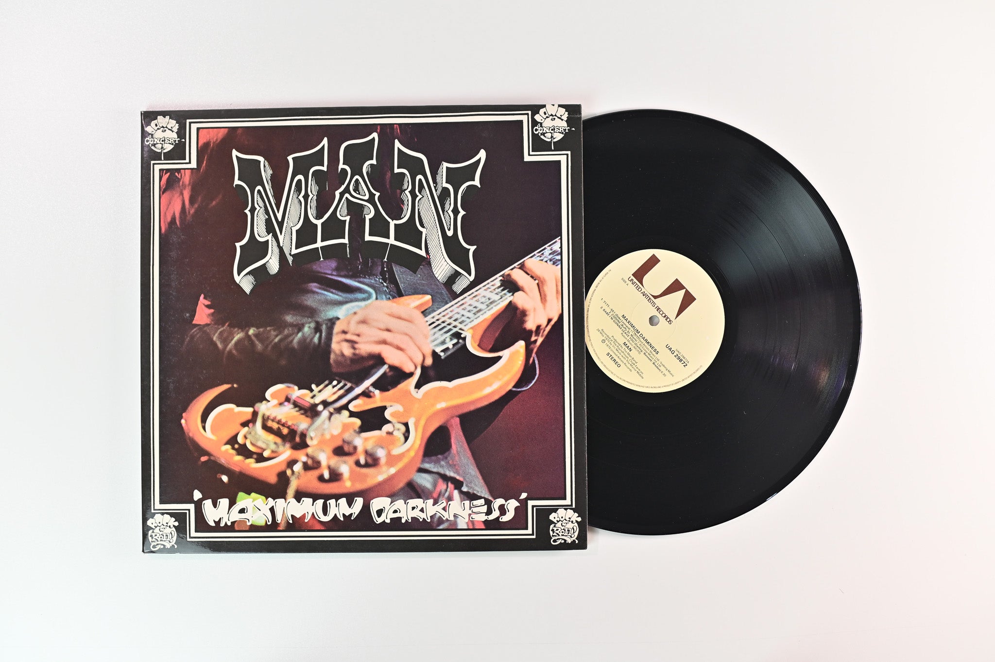 Man - Maximum Darkness on United Artists Records - UK pressing