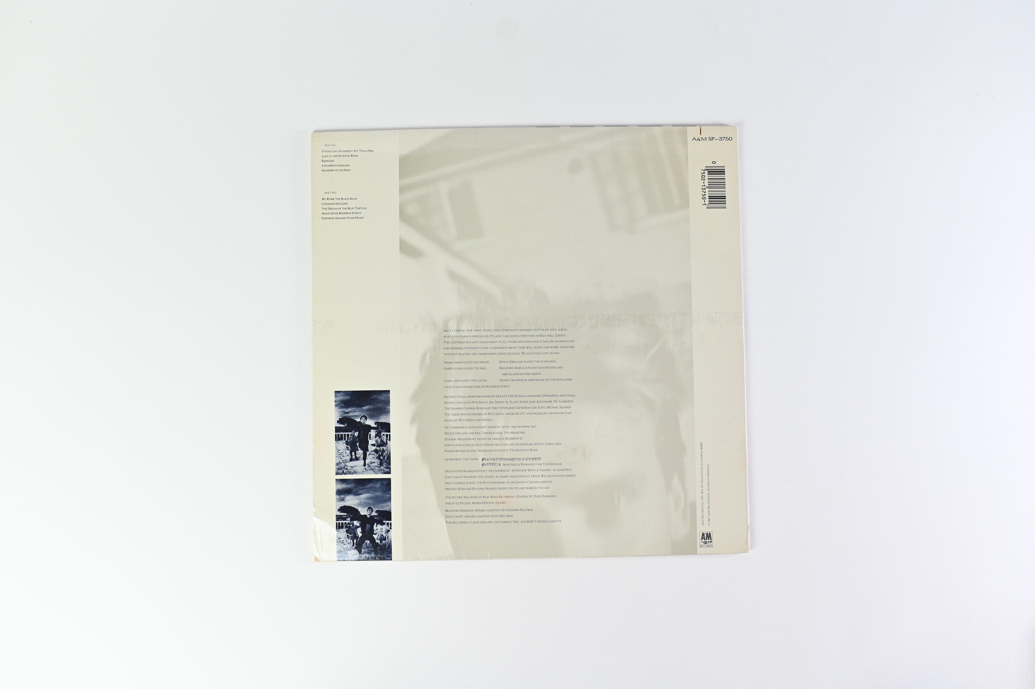 Sting - The Dream Of The Blue Turtles on A&M Sealed