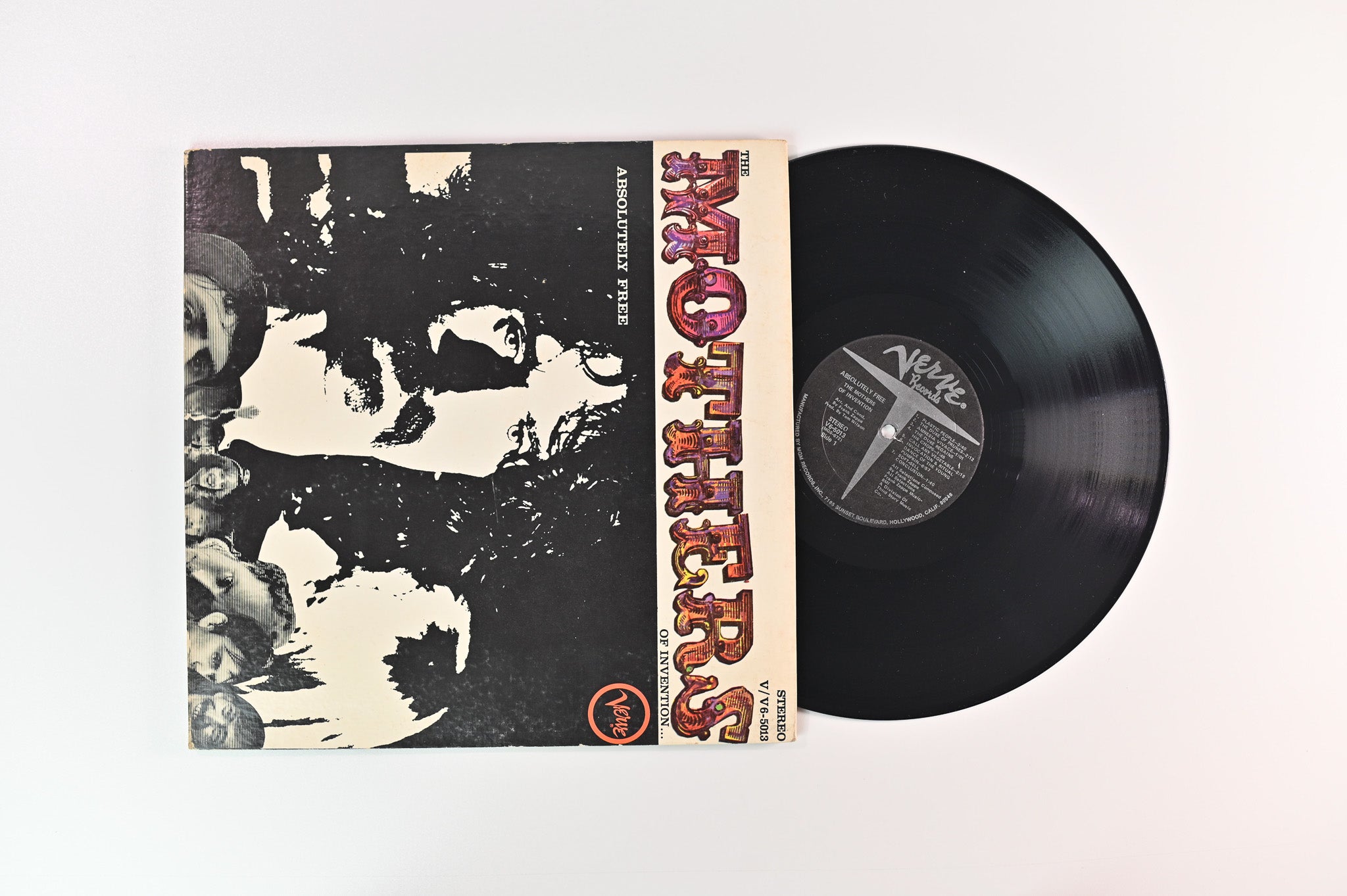The Mothers - Absolutely Free on Verve Records