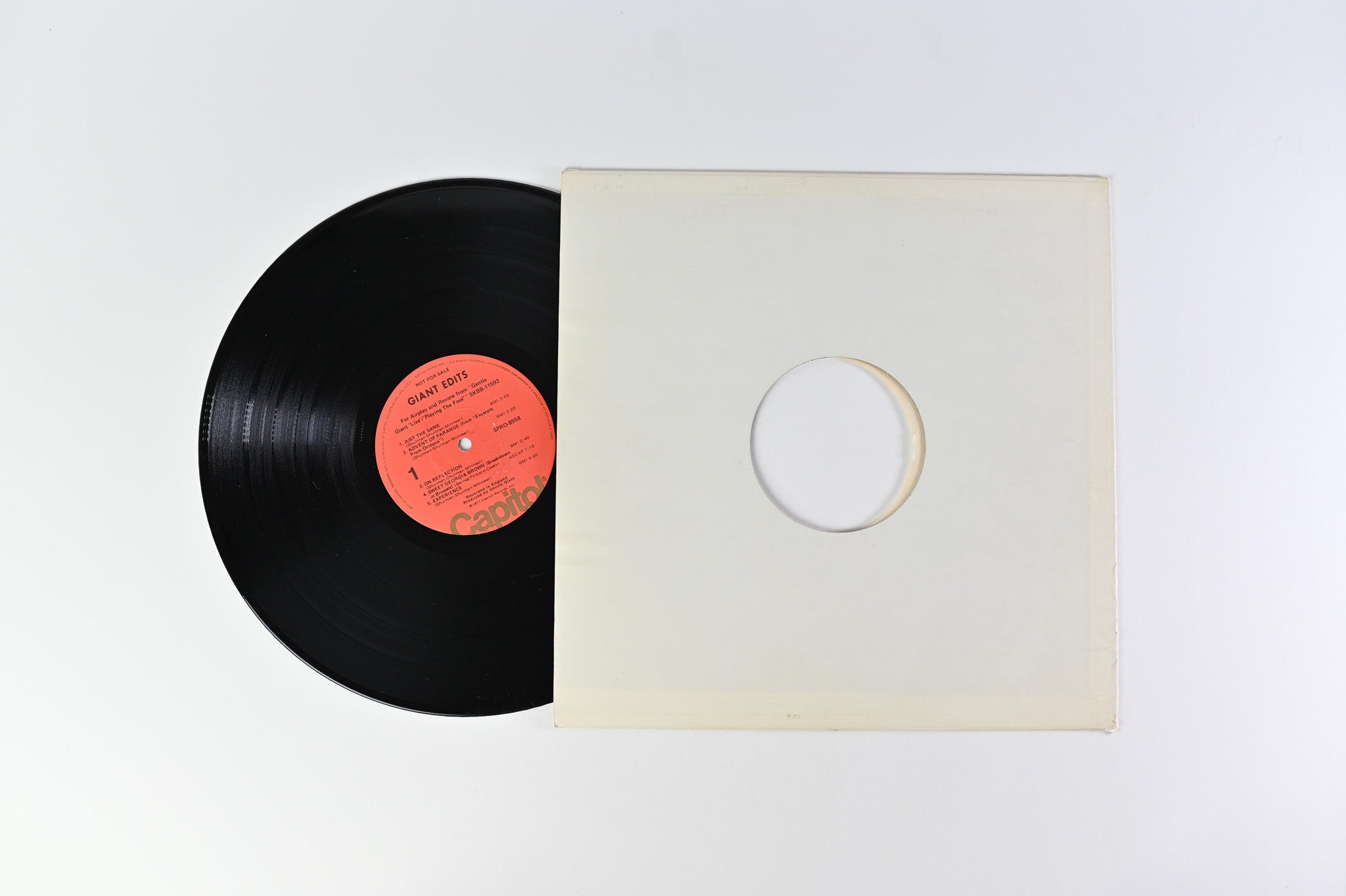 Gentle Giant - Giant Edits on Capitol Promo Sampler