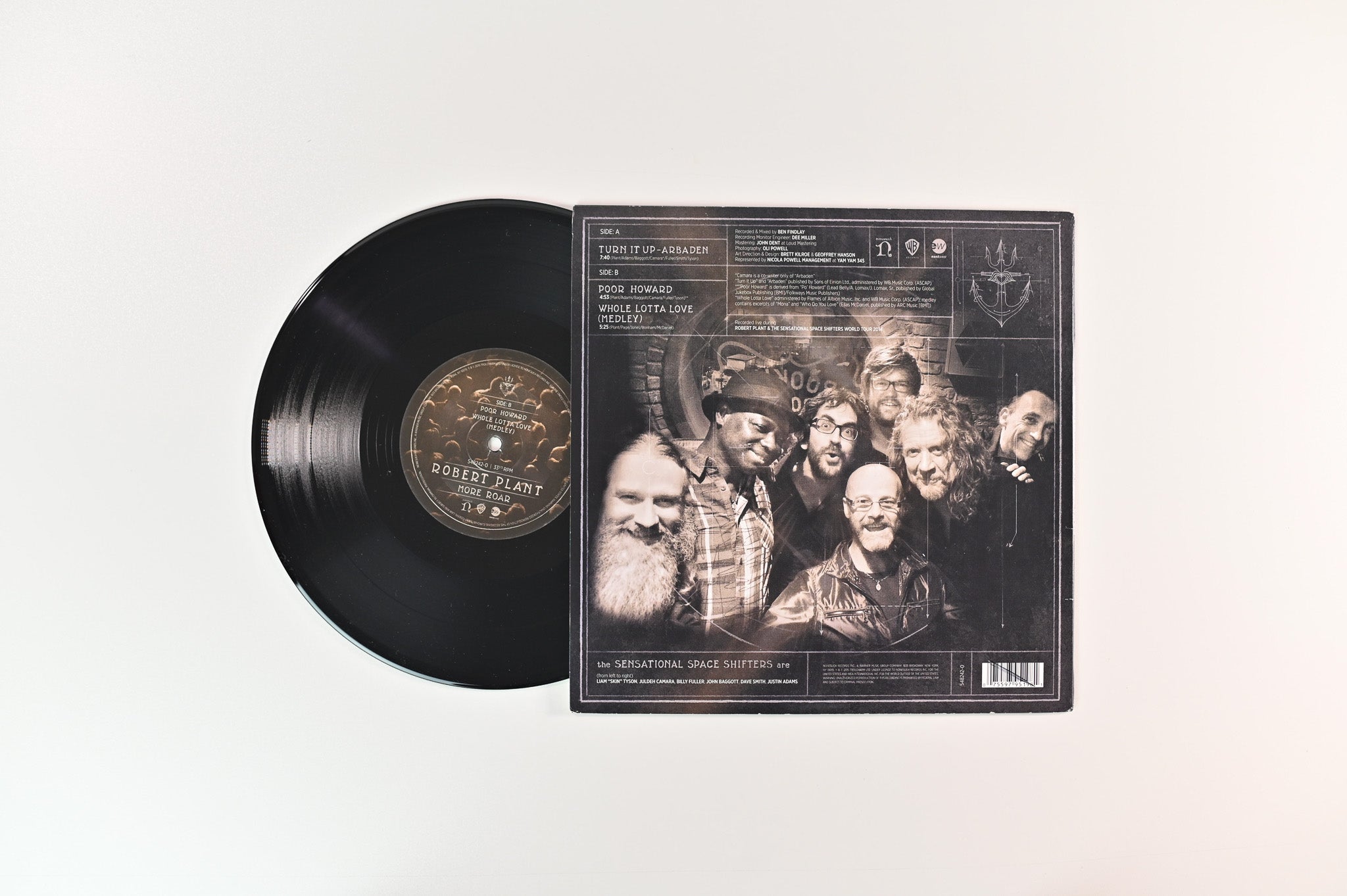 Robert Plant And The Sensational Space Shifters - More Roar on Nonesuch - 10" Vinyl EP