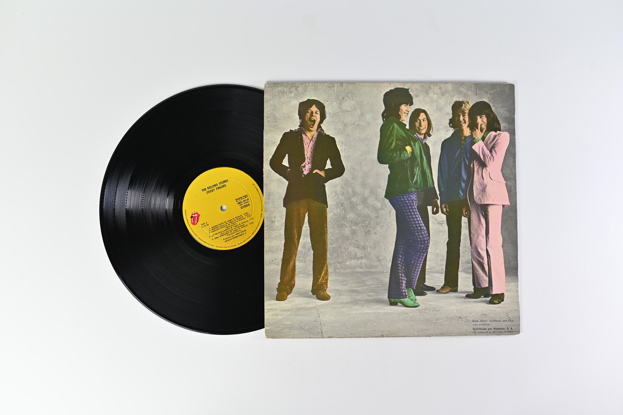 The Rolling Stones - Sticky Fingers on Rolling Stones Spanish Press