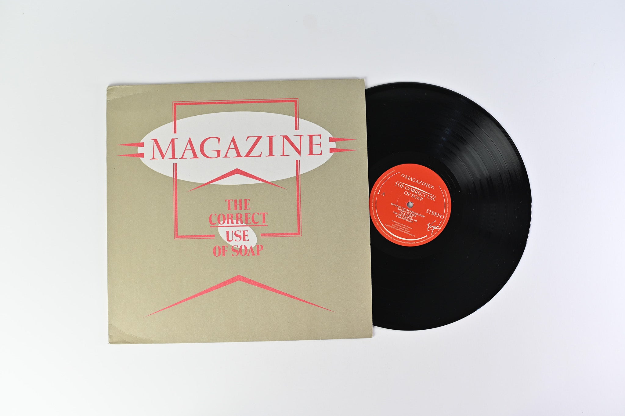 Magazine - The Correct Use Of Soap on Virgin Reissue