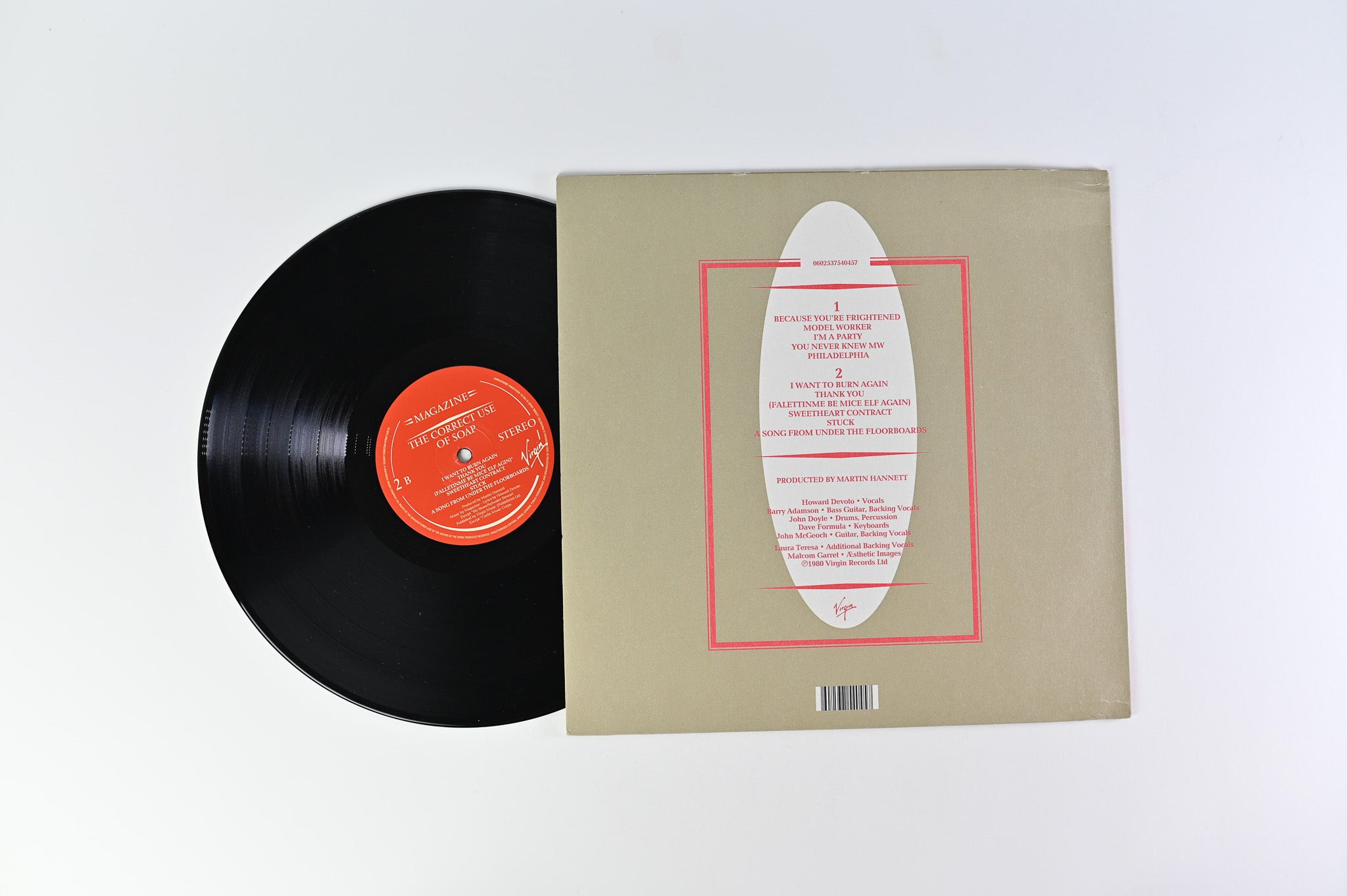 Magazine - The Correct Use Of Soap on Virgin Reissue