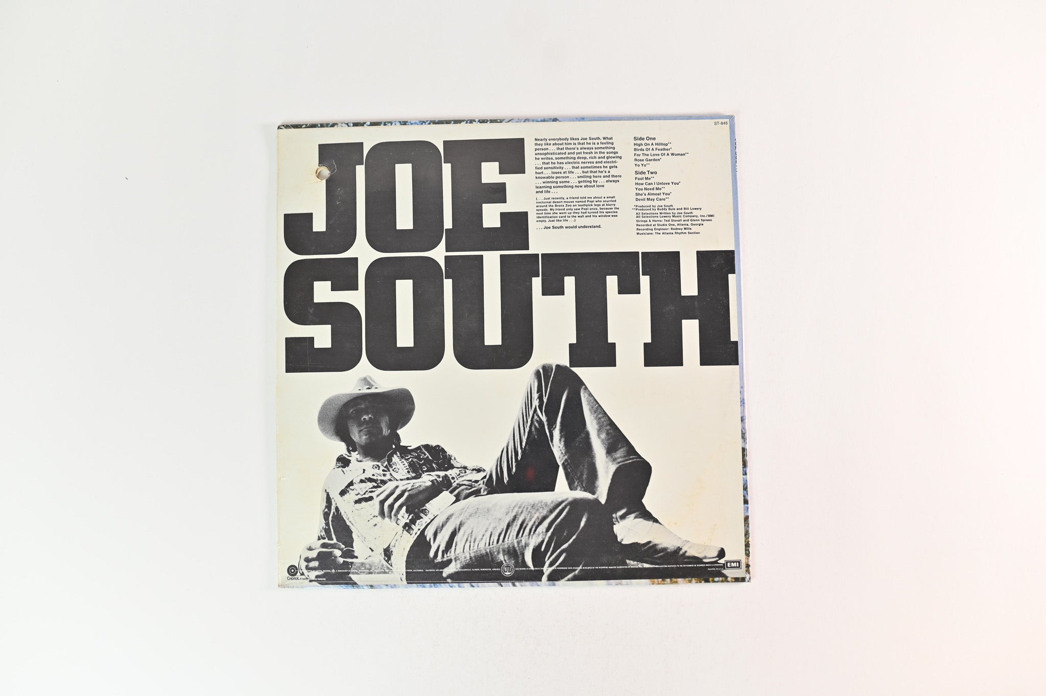 Joe South - Joe South on Capitol Sealed