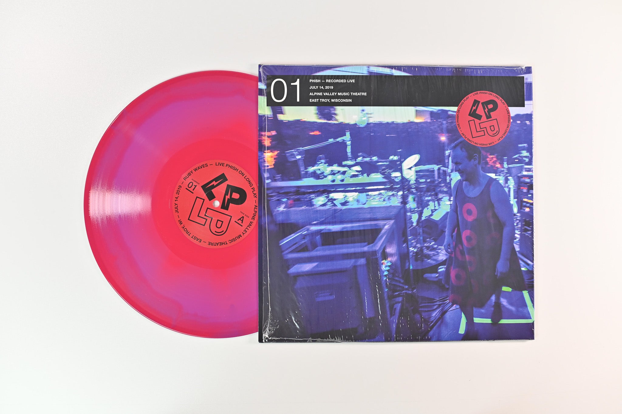 Phish - LP On LP 01: “Ruby Waves” 7/14/19 on Jemp Records - Colored Vinyl