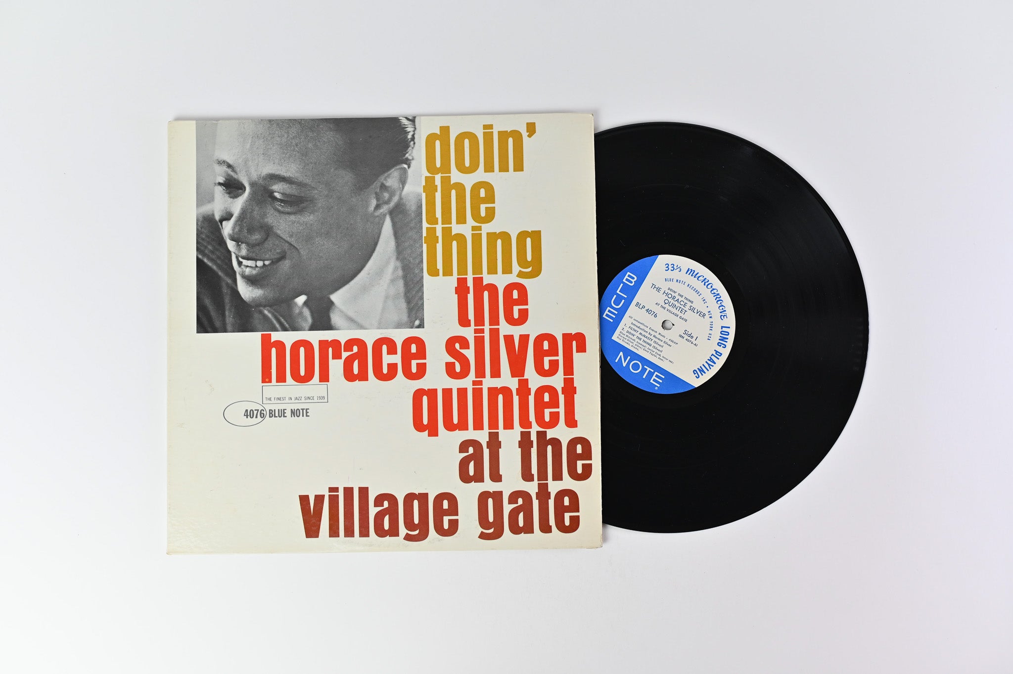 The Horace Silver Quintet - Doin' The Thing - At The Village Gate on Blue Note 4076 Mono Not Deep Groove