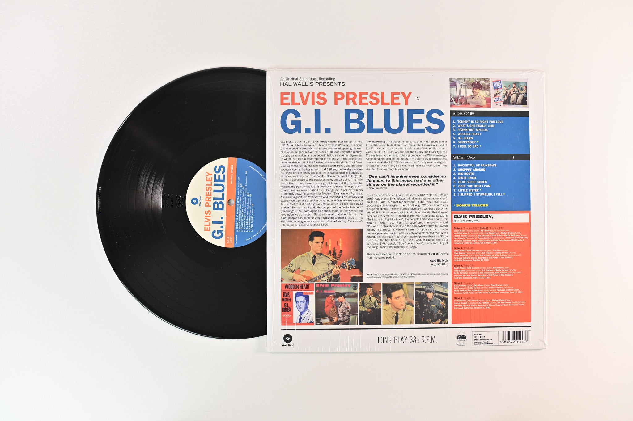 Elvis Presley - G. I. Blues on WaxTime