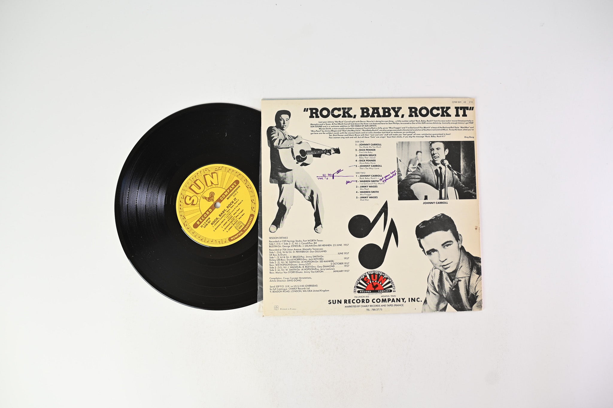 Various - Rock Baby Rock It on Sun - 10" Vinyl