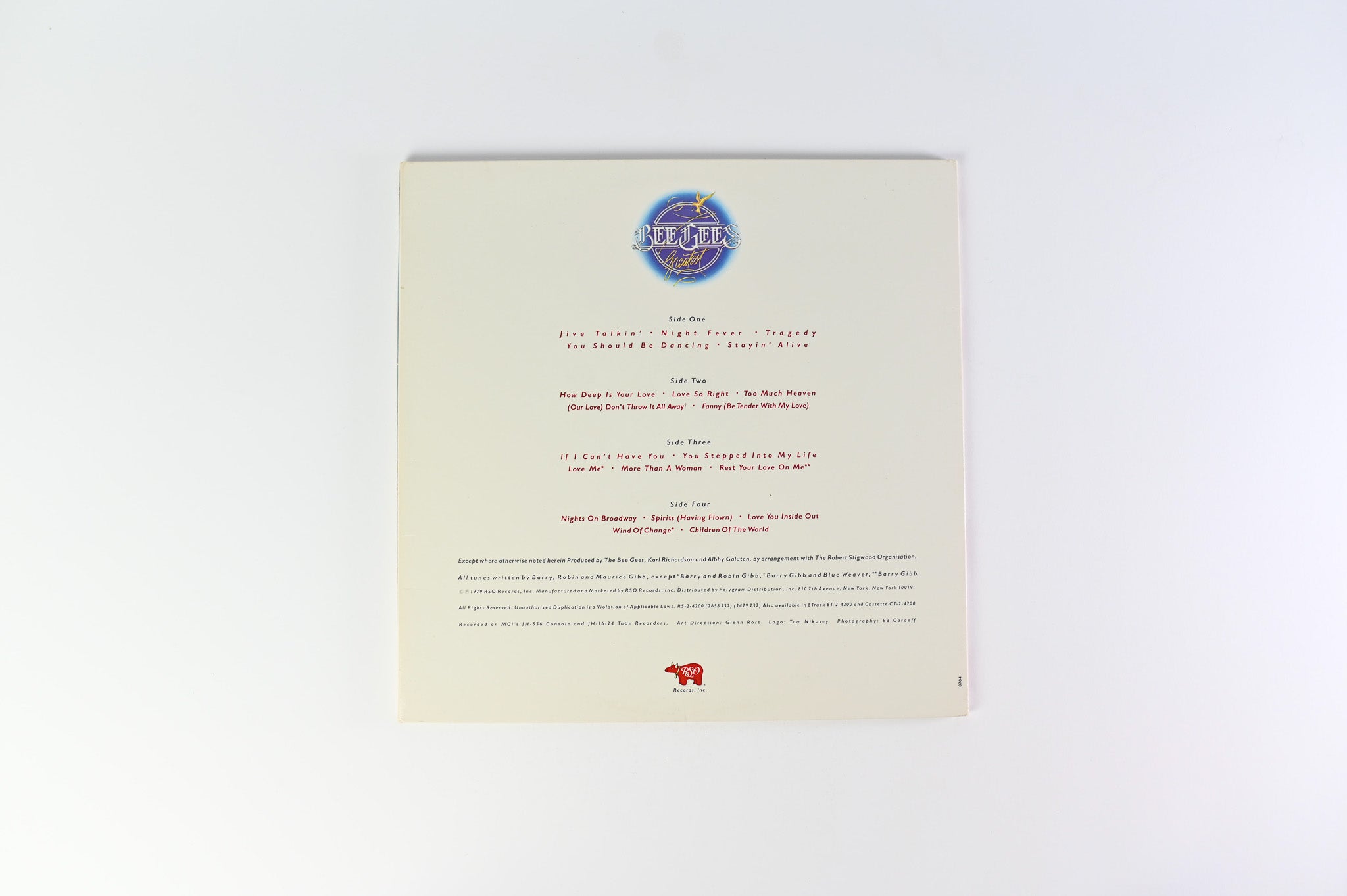 Bee Gees - Bee Gees Greatest on RSO