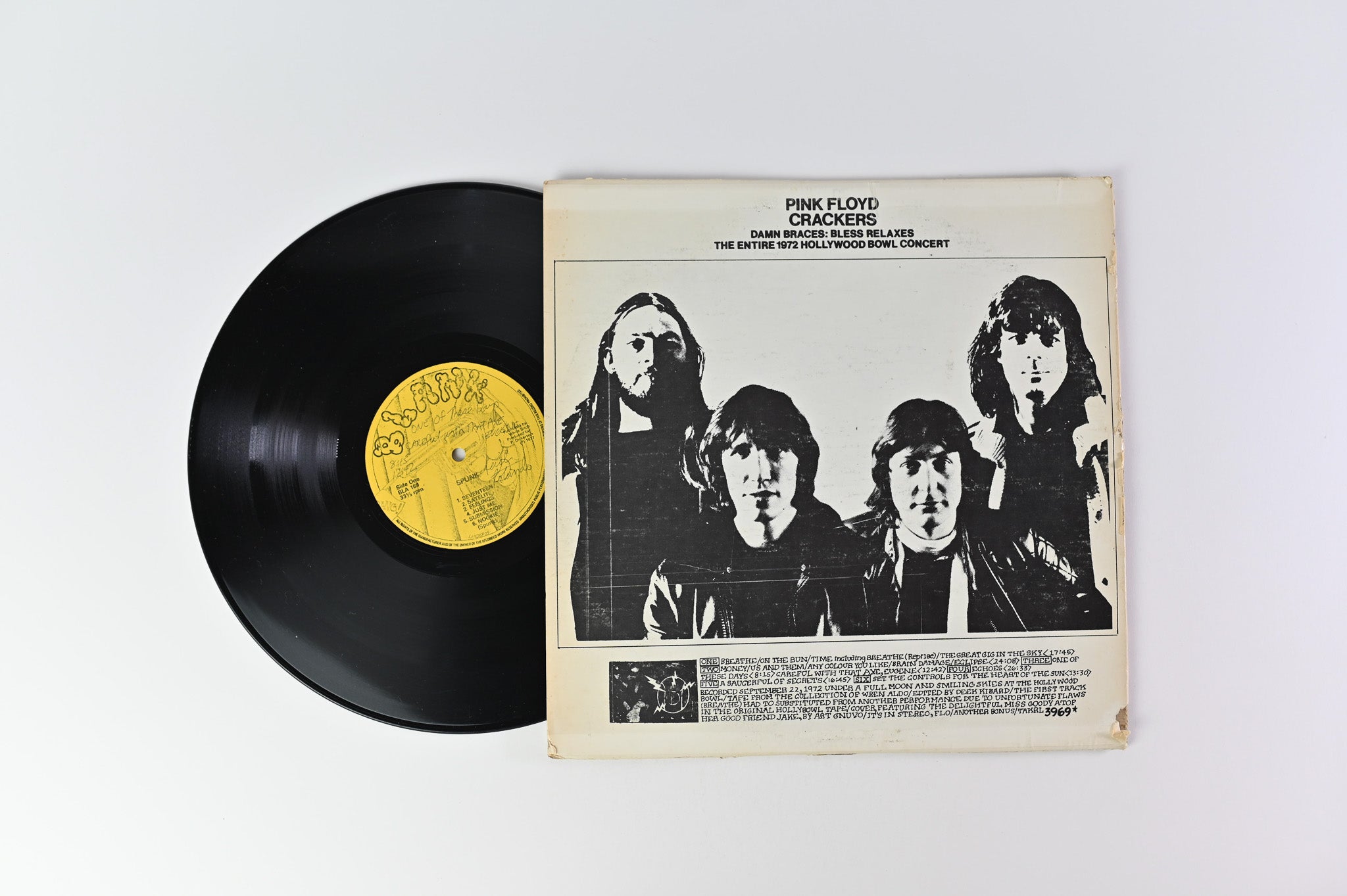 Pink Floyd - Crackers The Entire 1972 Hollywood Bowl Concert Unofficial Pressing