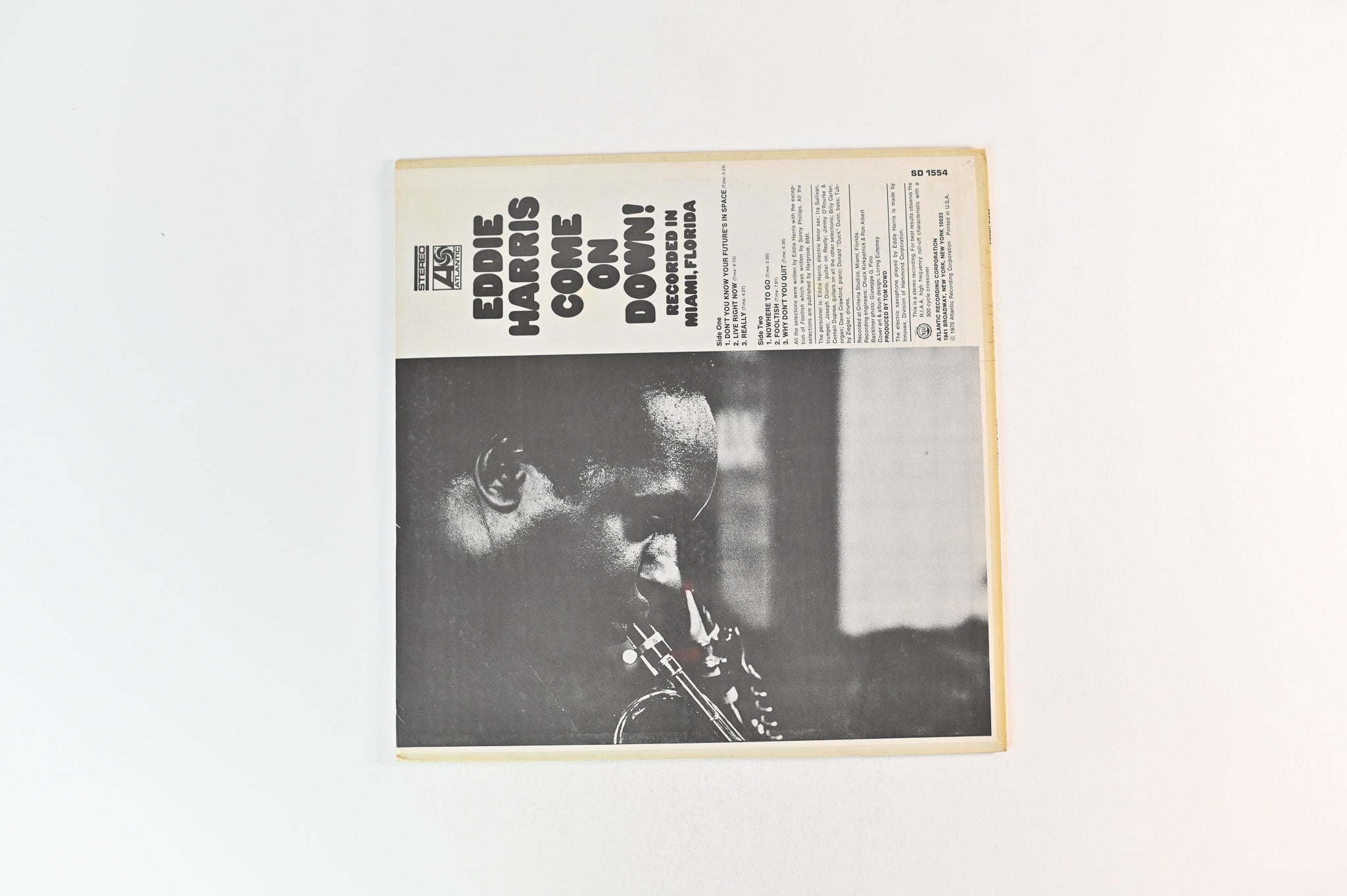 Eddie Harris - Come On Down! on Atlantic Sealed