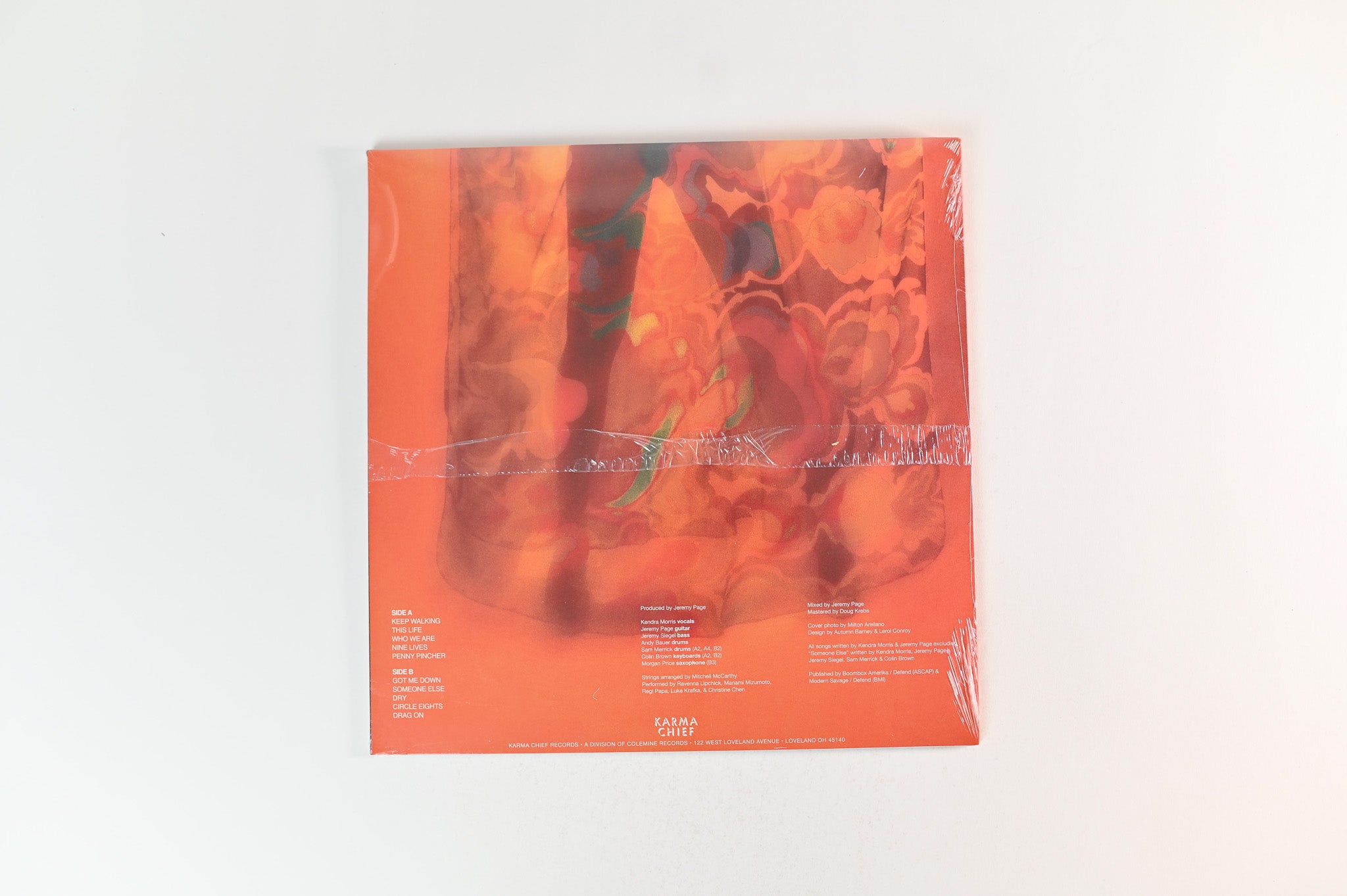 Kendra Morris - Nine Lives on Colemine Ltd Coke Bottle Vinyl Sealed