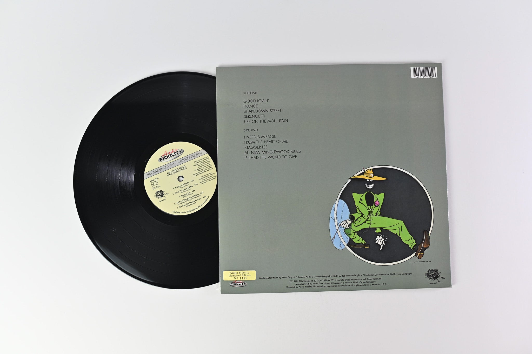 The Grateful Dead - Shakedown Street Audio Fidelity Ltd Numbered 180 Gram Reissue