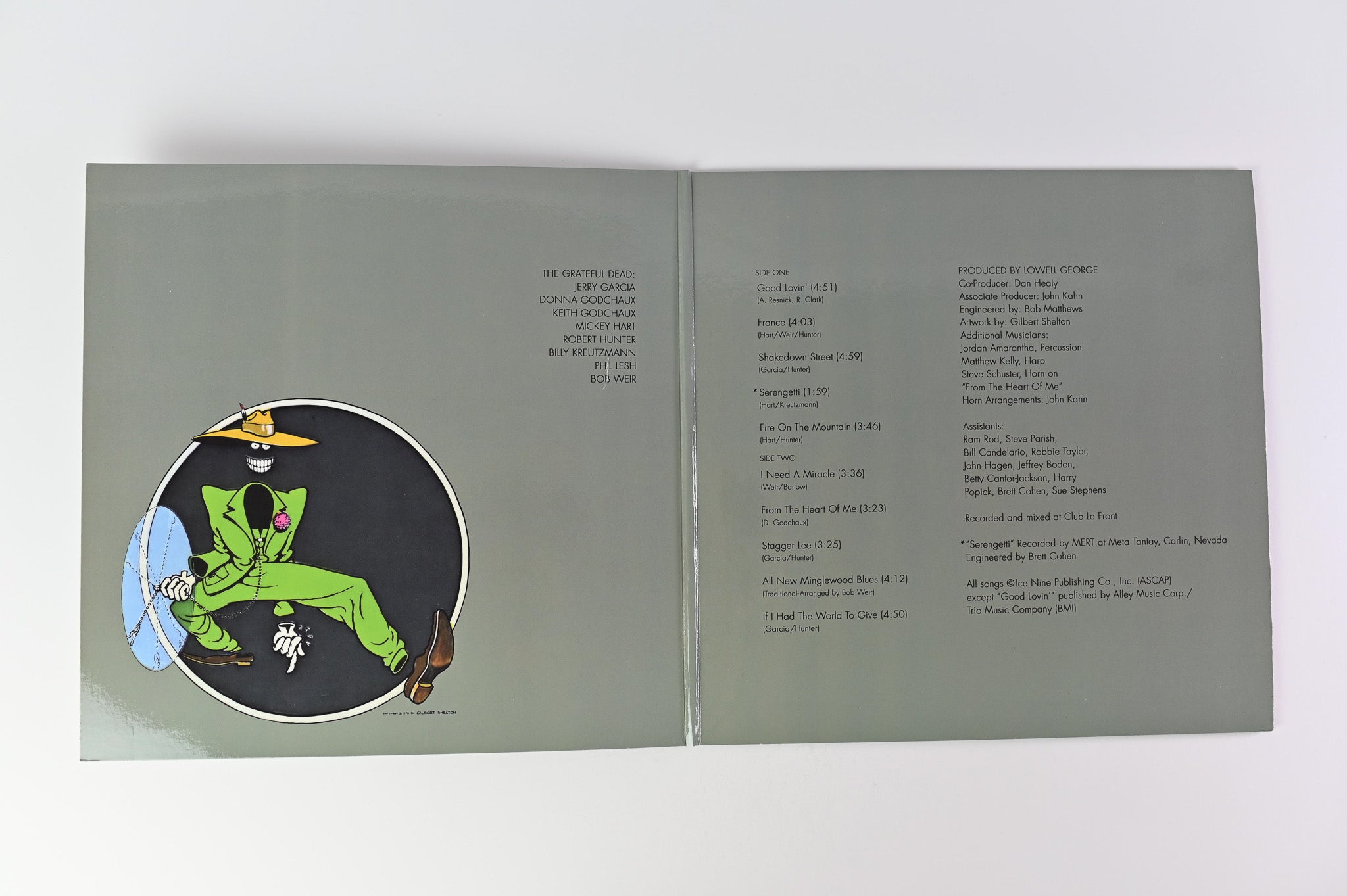 The Grateful Dead - Shakedown Street Audio Fidelity Ltd Numbered 180 Gram Reissue
