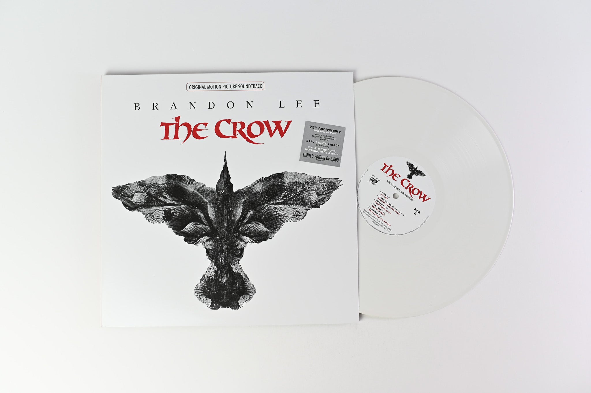 Various - The Crow (Original Soundtrack) on Atlantic RSD 2019 White / Black Reissue