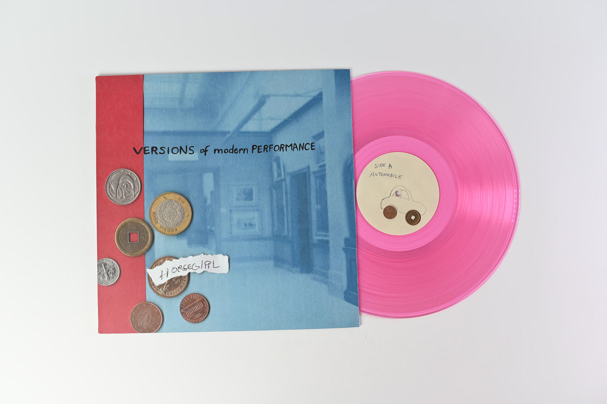 Horsegirl Versions Of Modern Performance on Matador Pink Clear Vinyl