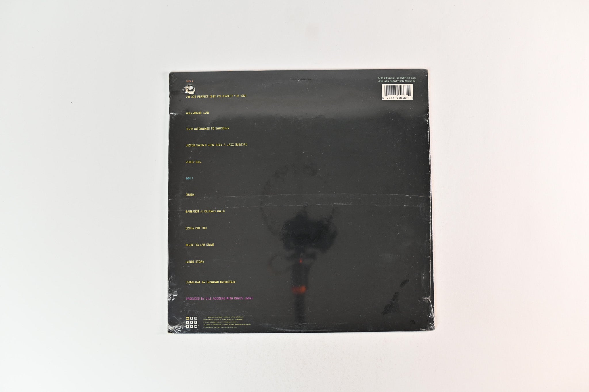 Grace Jones - Inside Story on Manhattan Records Sealed