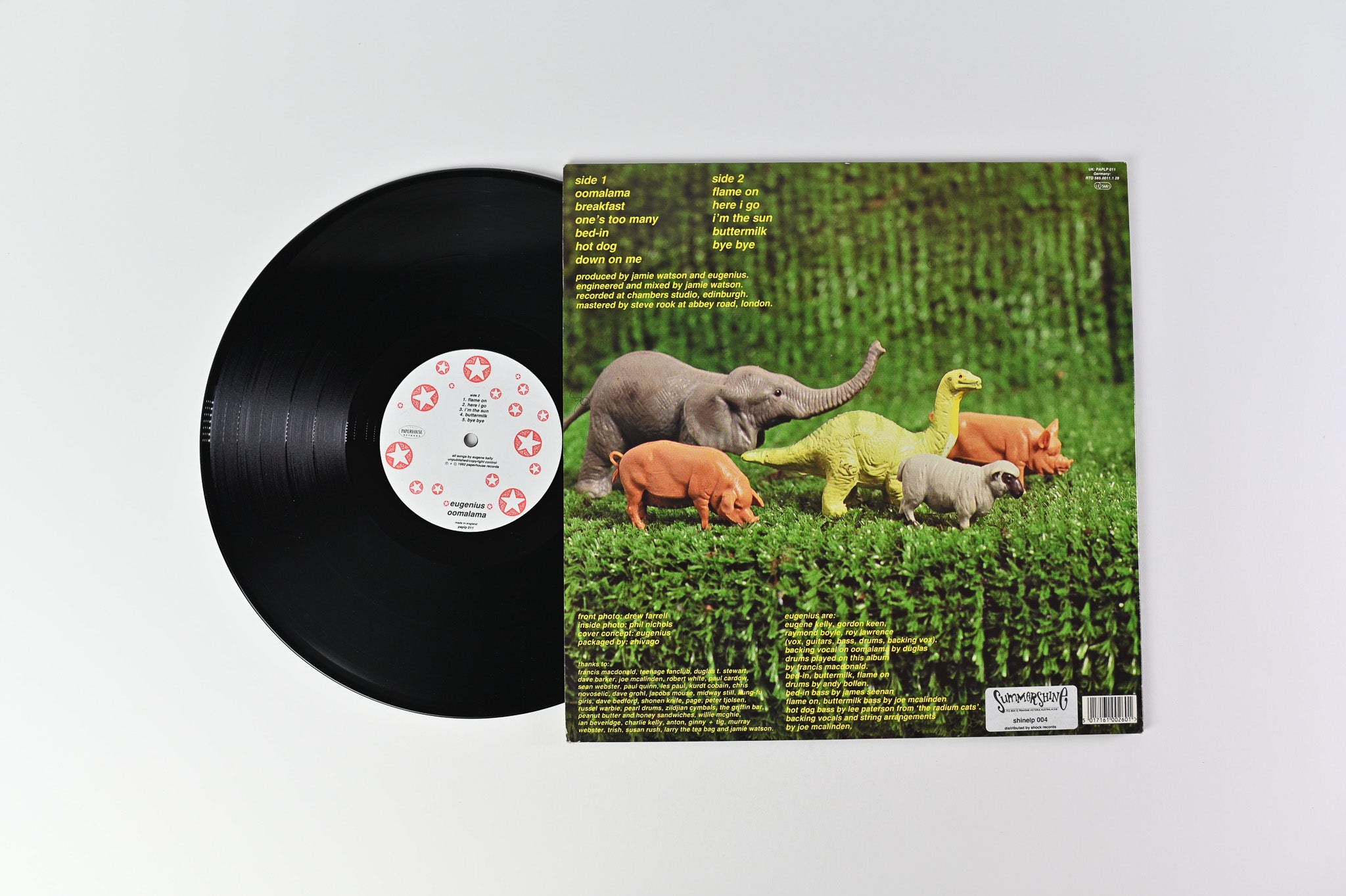 Eugenius - Oomalama on Summershine with Bonus 7-Inch