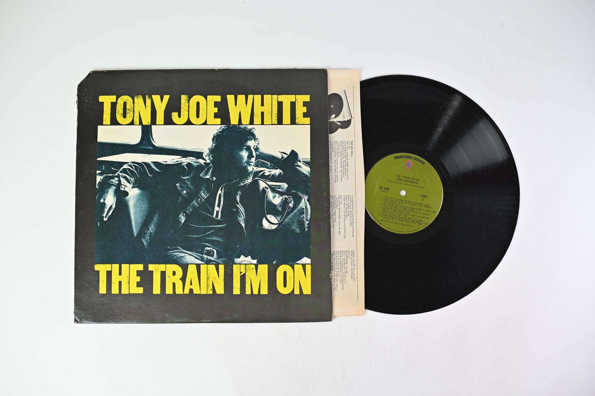 Tony Joe White - The Train I'm On on Warner Bros